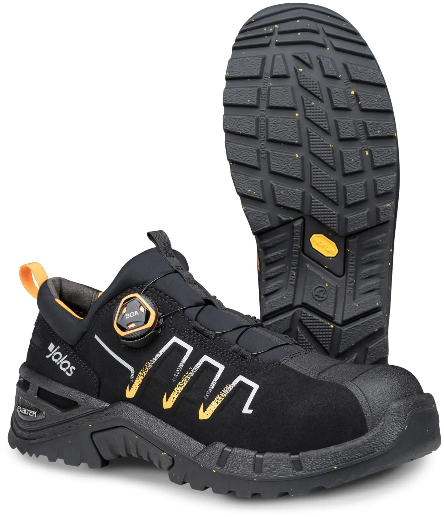 JALAS® Matalavartinen turvajalkine 9995 EXALTER - MUSTA - 1