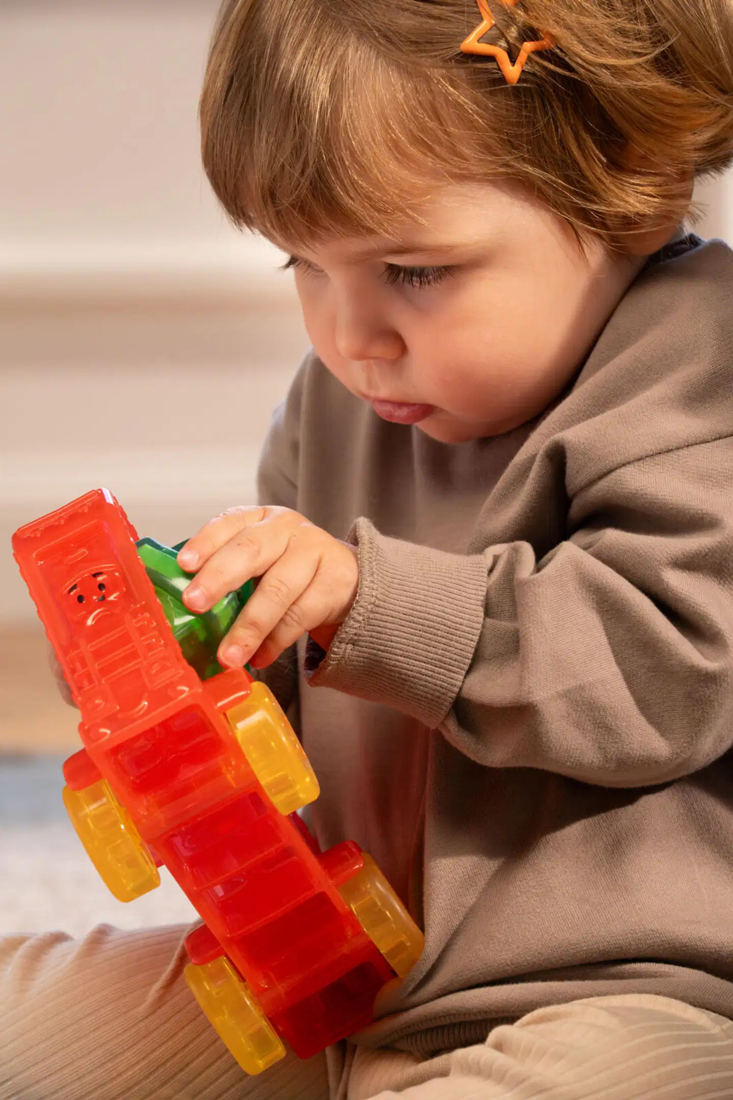 Jelly Blox Lil' Jellies Jelly Fire Truck -vauvalelu - 12
