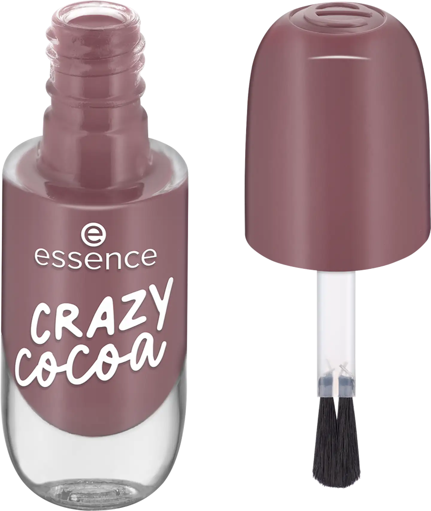 essence gel nail colour geelikynsilakka 8 ml - CRAZY cocoa - 2