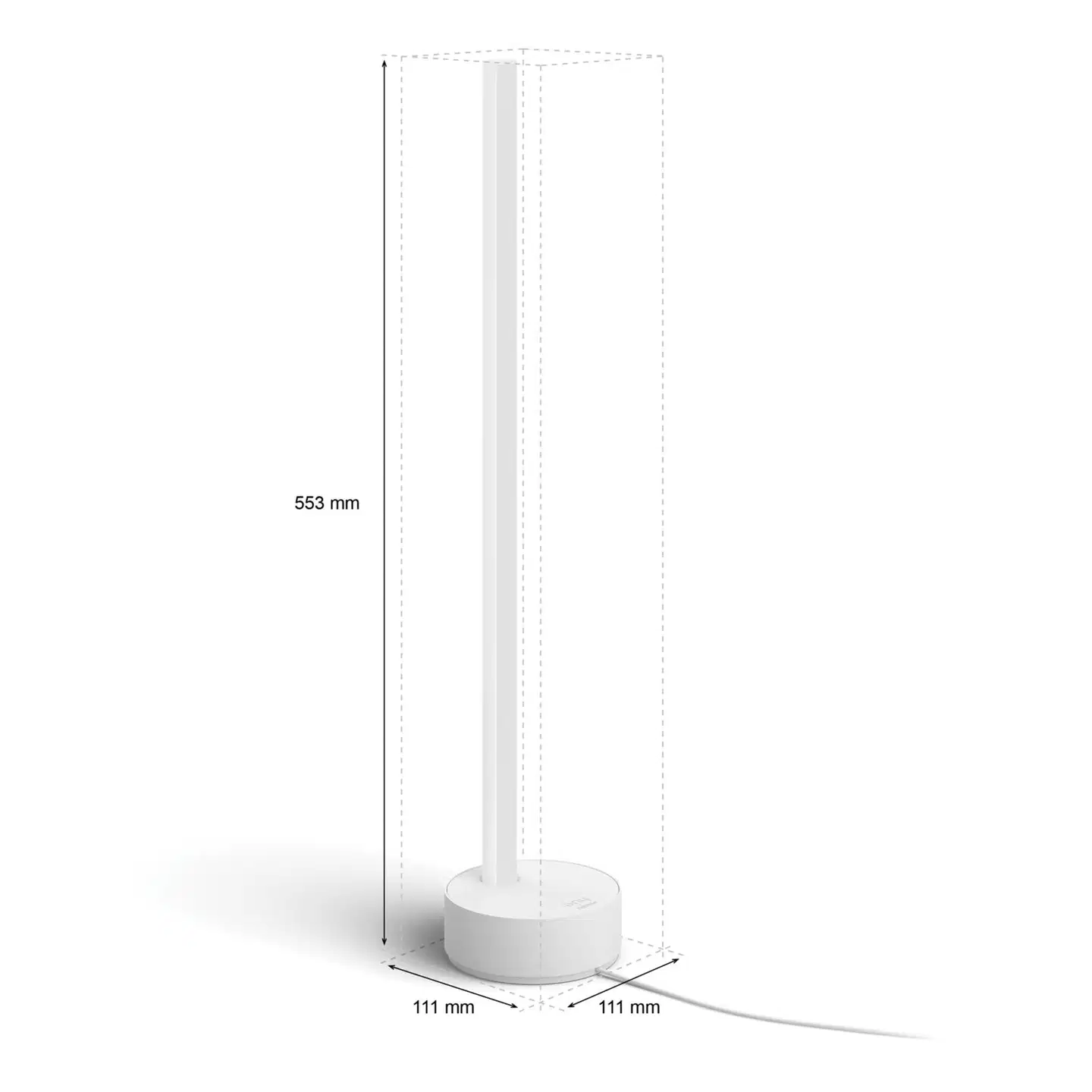 Philips Hue Gradient Signe -pöytävalaisin 12W 2000-6500K 1040LM valkoinen - 2