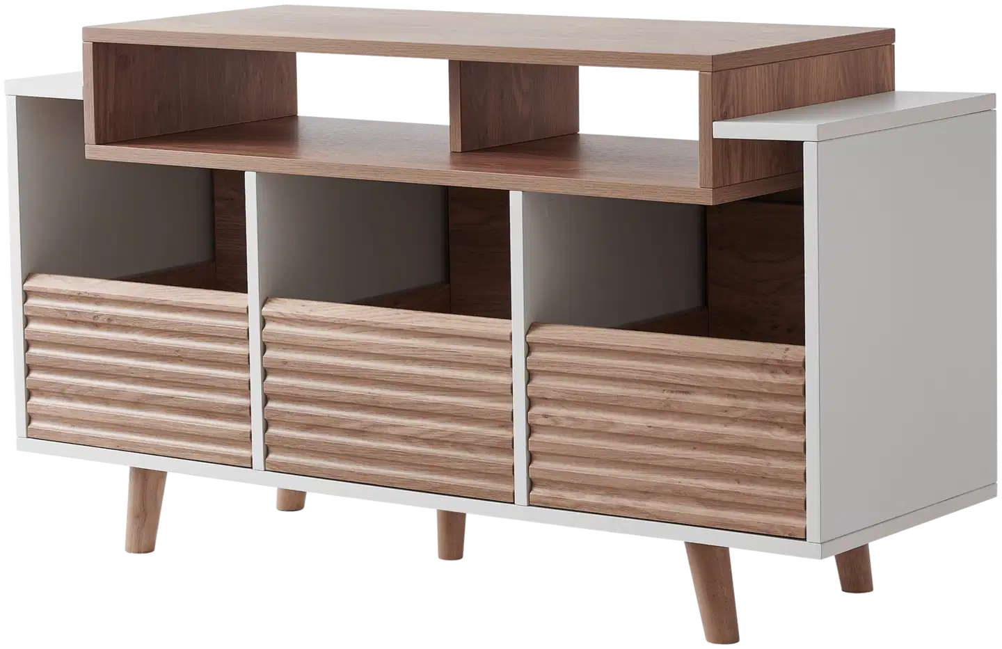 Norstone Oslo Vinyl 1200 -vinyylikaluste valkoinen/vaalea tammi - 1