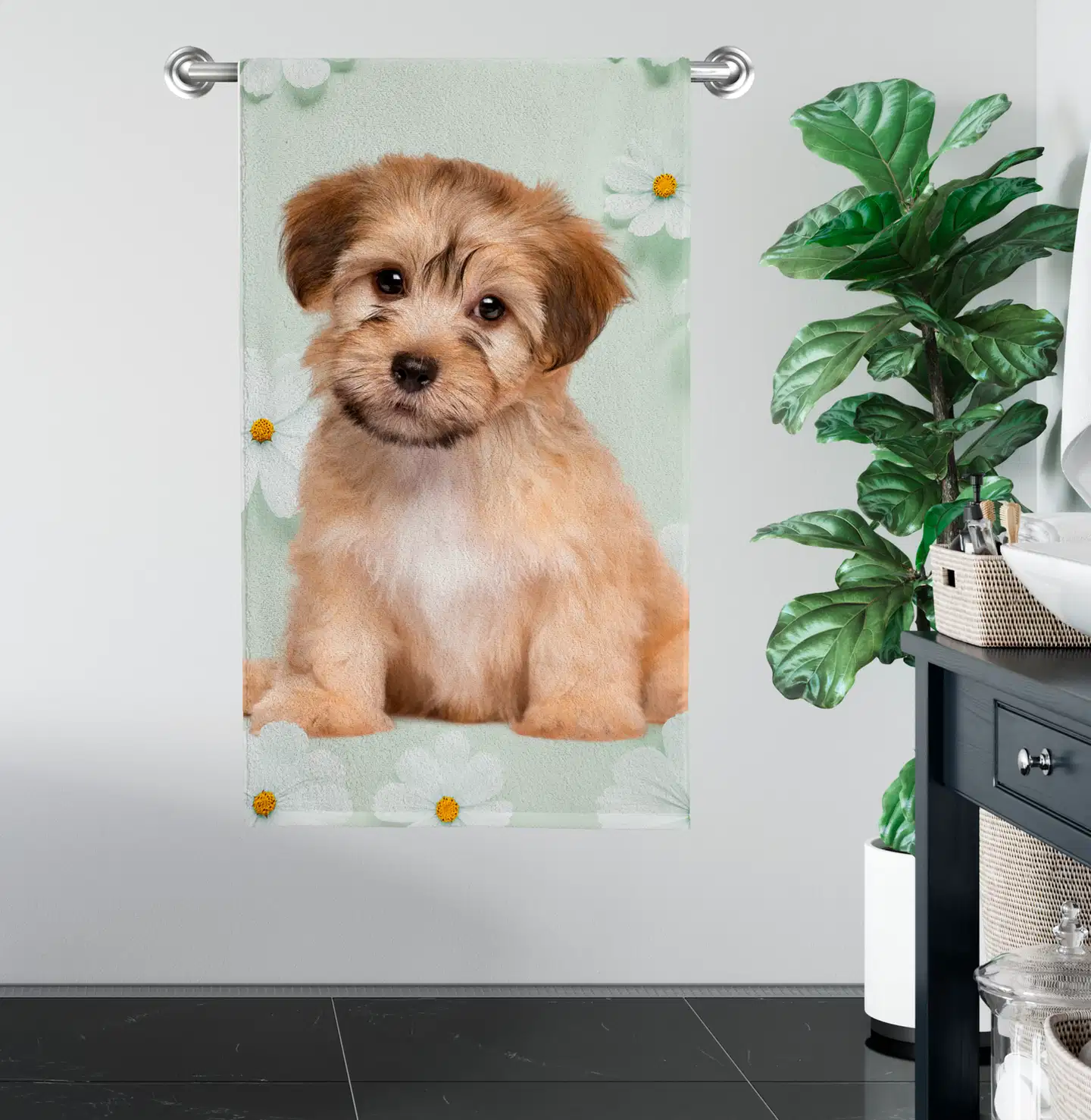Ciraf lasten kylpypyyhe Doggy 70x140 cm - 7
