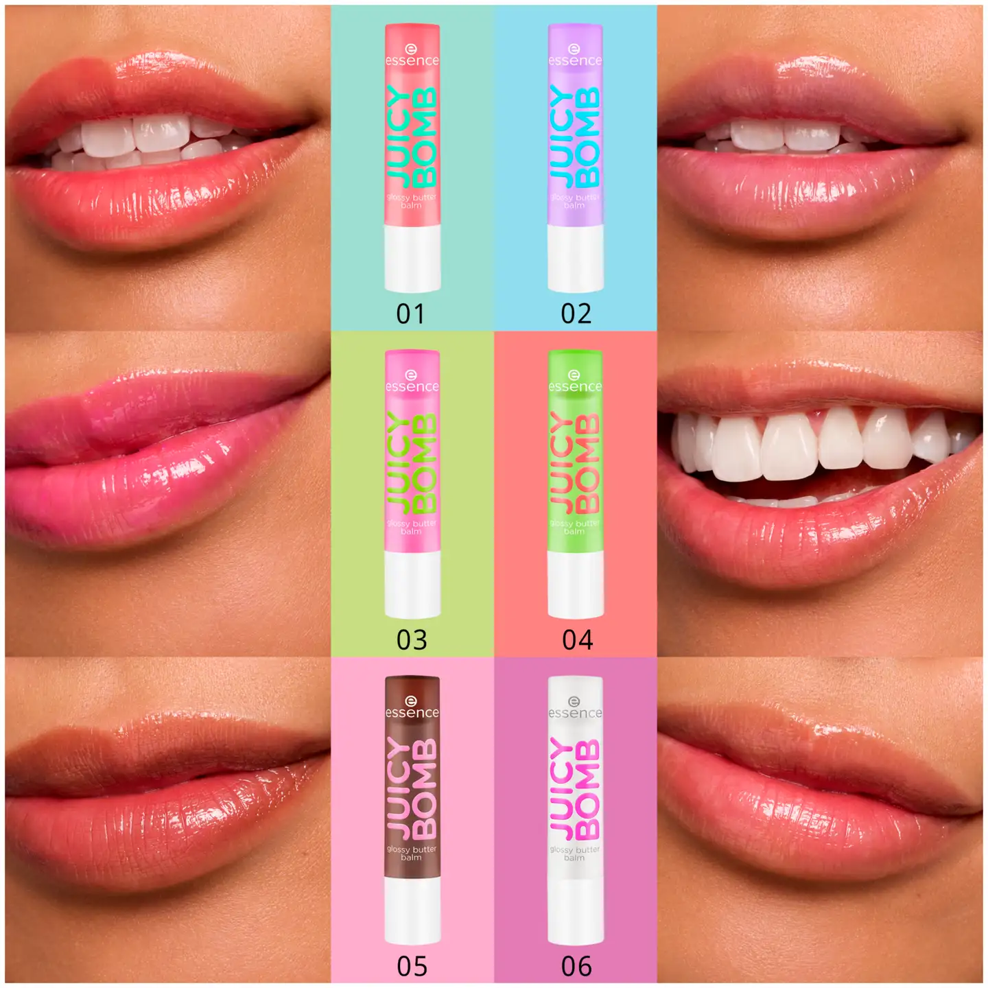 essence JUICY BOMB glossy butter balm 06 Wake Me Up Before You Coco 2.5 g - 6