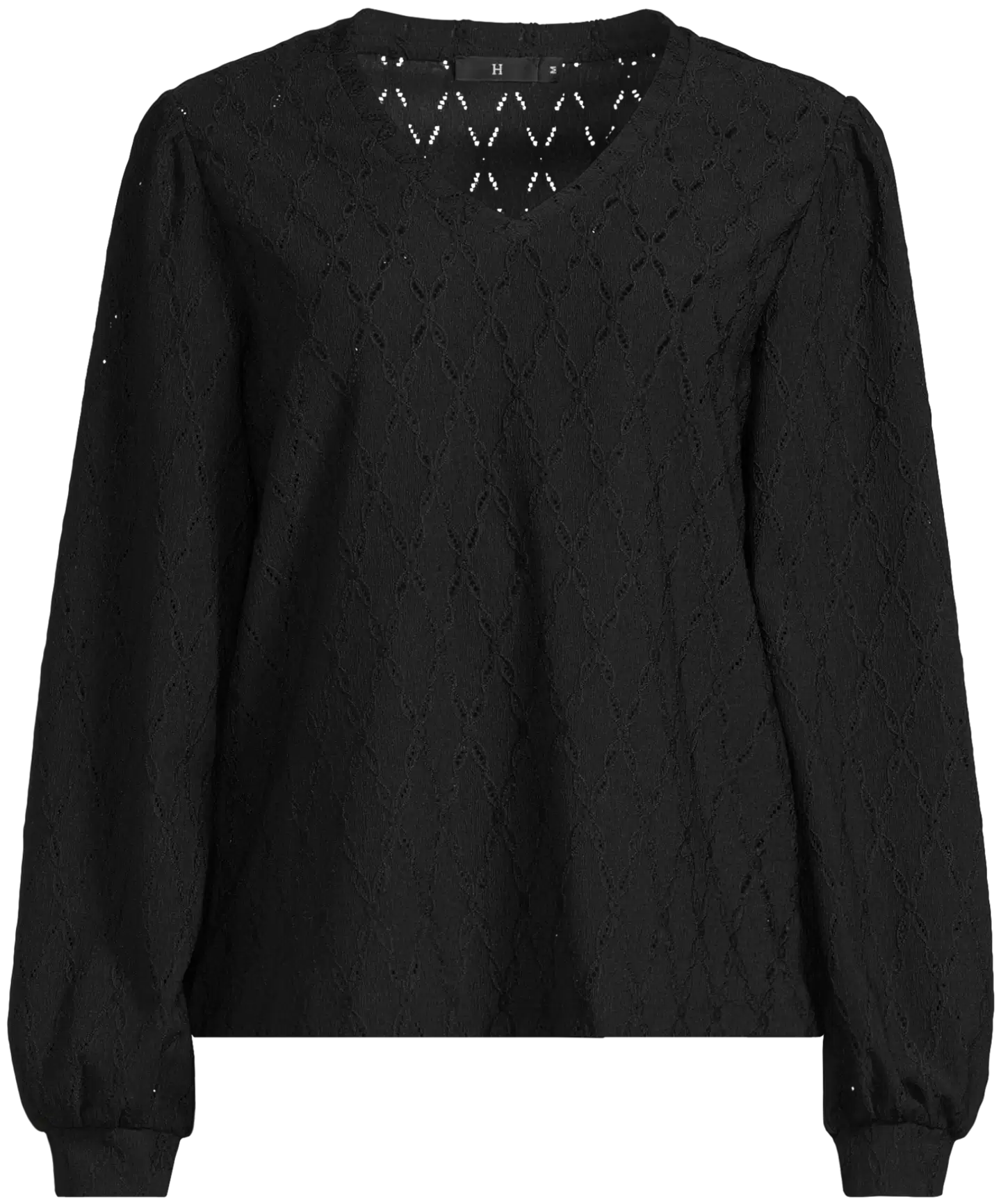 House naisten pusero Lace 213H262907 - black - 2