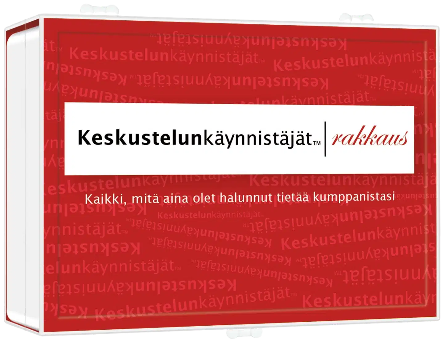 Keskustelunkäynnistäjät- Rakkaus