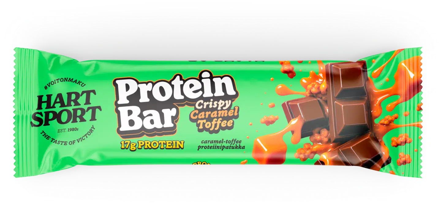 Hart-Sport Proteiinipatukka CrispyCaramelToffee 55 g