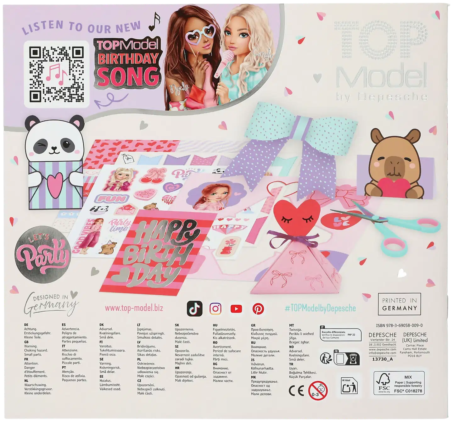 TOPModel DIY Paper Fun - 3