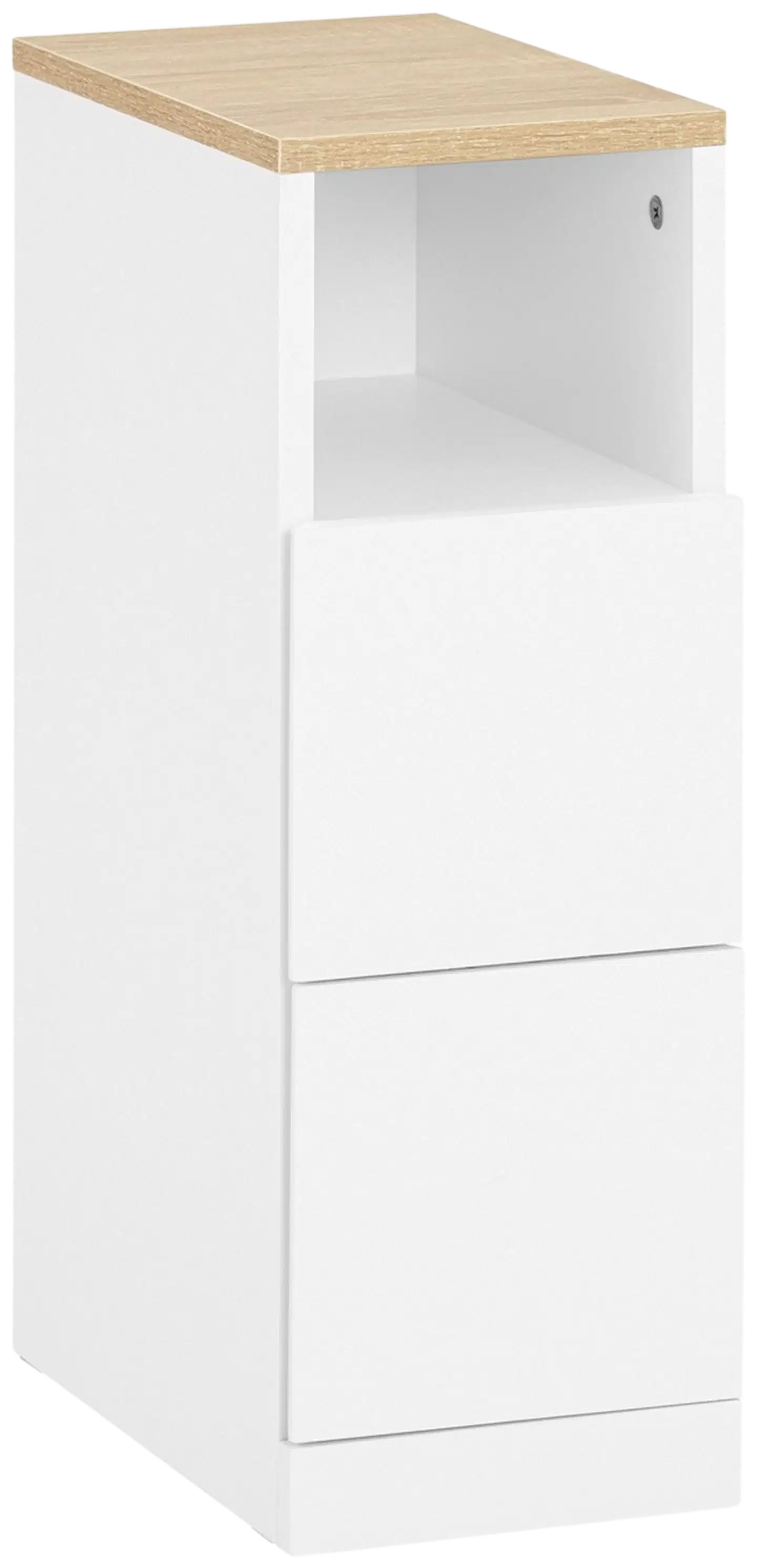 SoBuy yöpöytä valkoinen FBT149-WN - 1