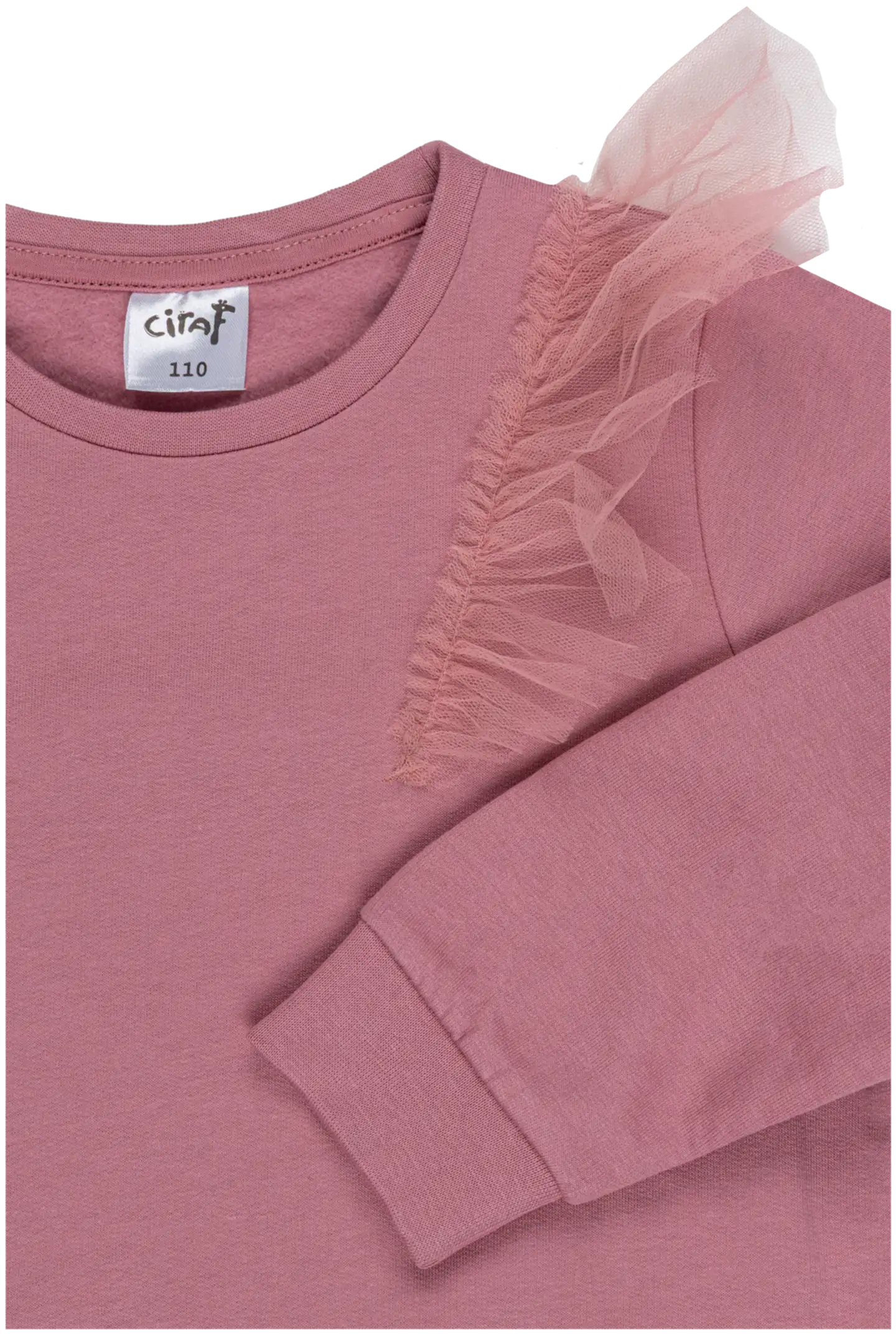 Ciraf lasten collegepaita juhla 25TC254012 - Lilas - 3