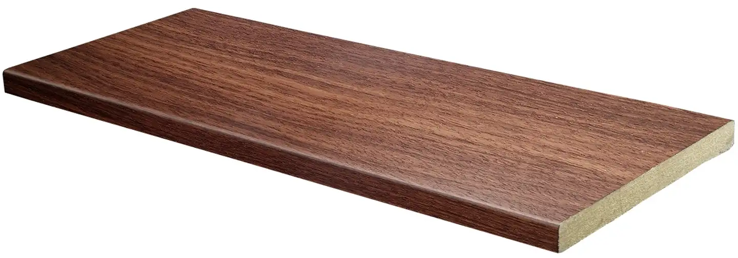 Maler Kynnys sileä MDF MR 9x92/29 M10 Pähkinä viilu Lakattu