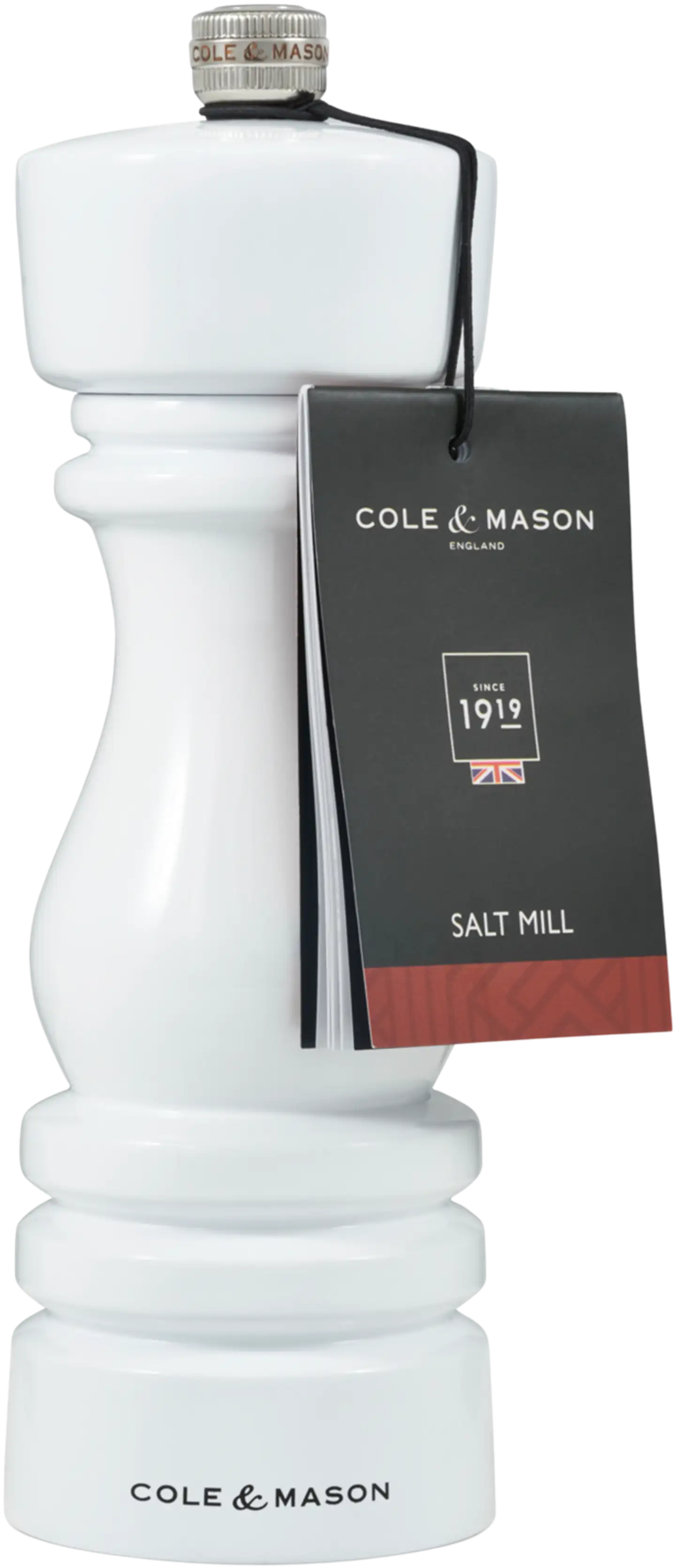 Cole & Mason suolamylly London 18 cm valkoinen - 2