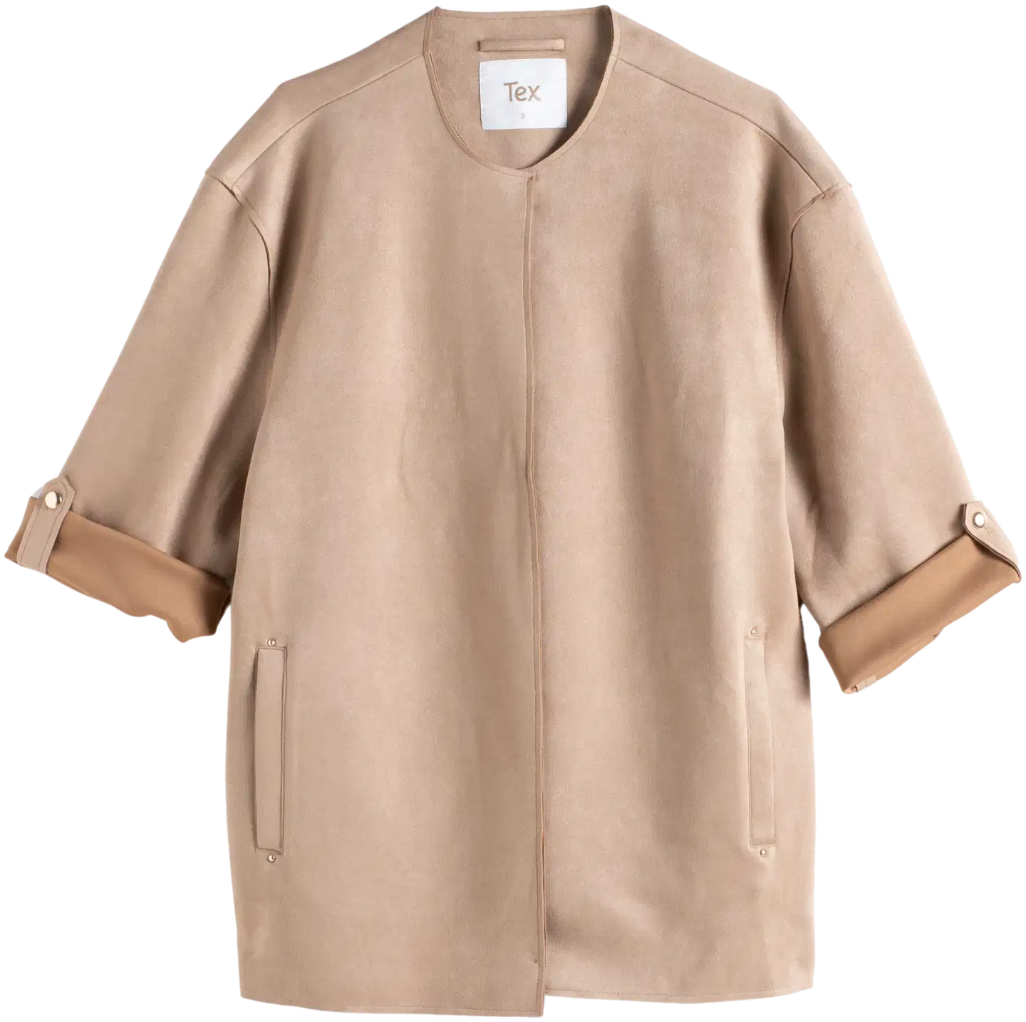 TEX naisten jakku I1286230 - CAMEL - 5