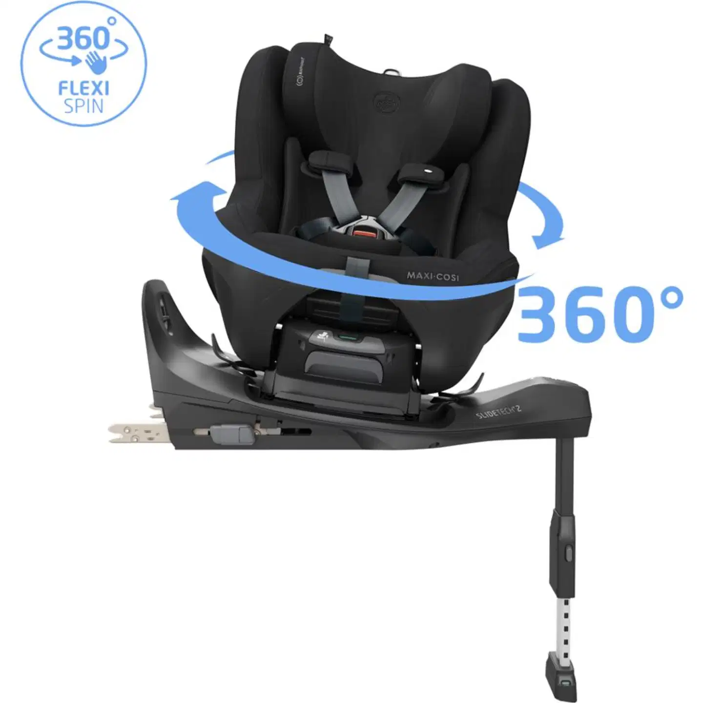 Maxi-Cosi turvaistuin Pearl Slide Pro musta - 8