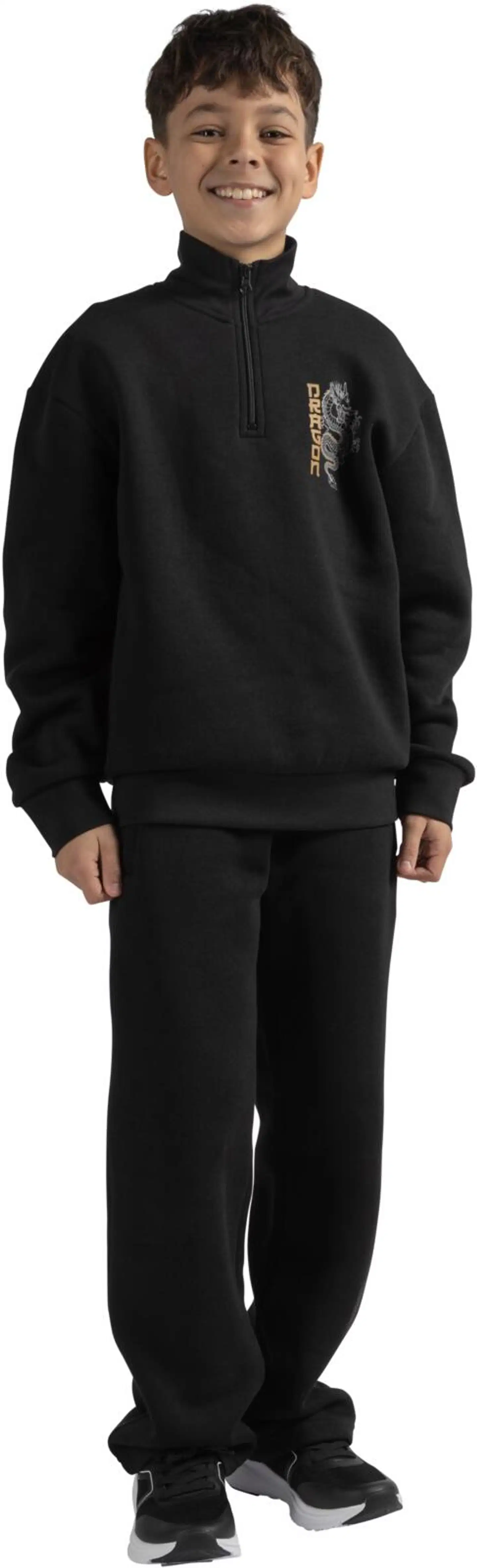 House lasten collegehousut 23PH292604 - Black - 4