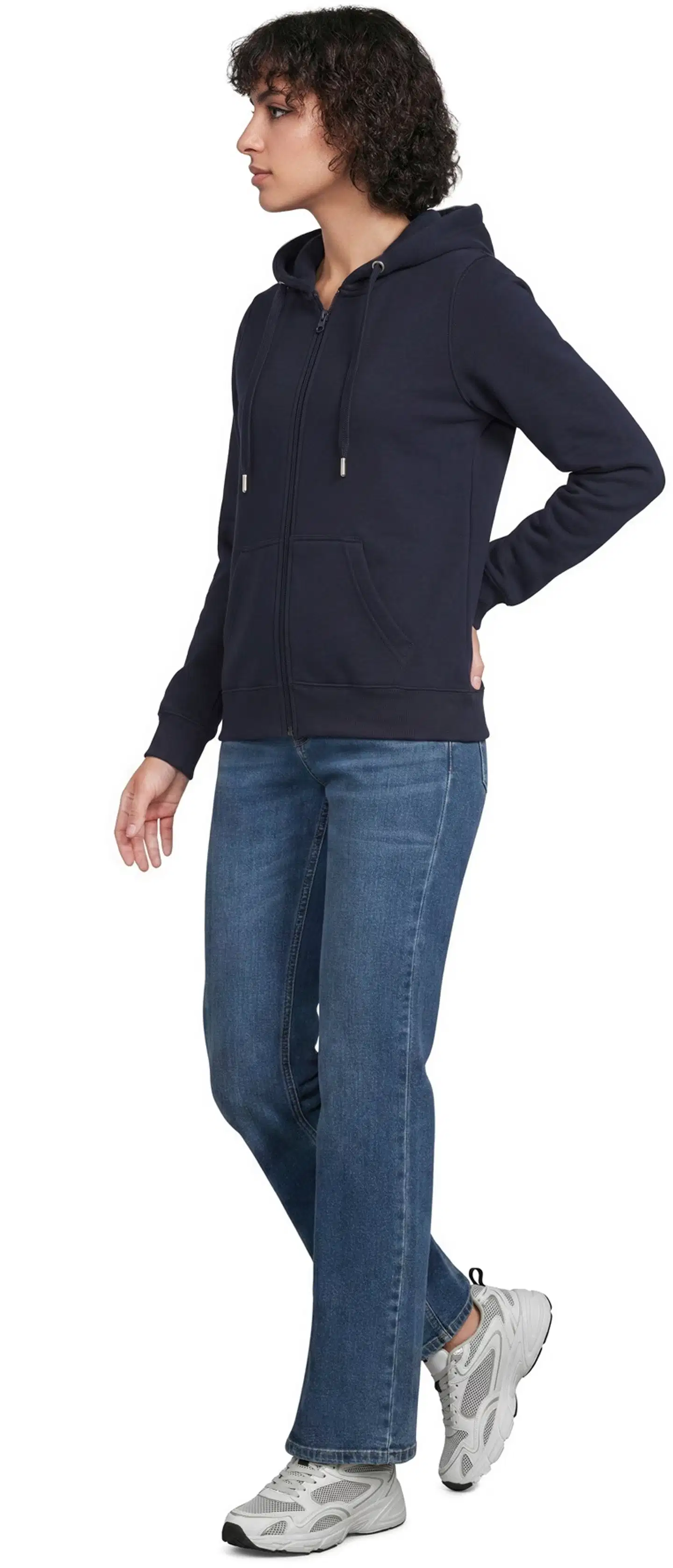 House naisten farkut Slim Mom - MED BLUE - 4