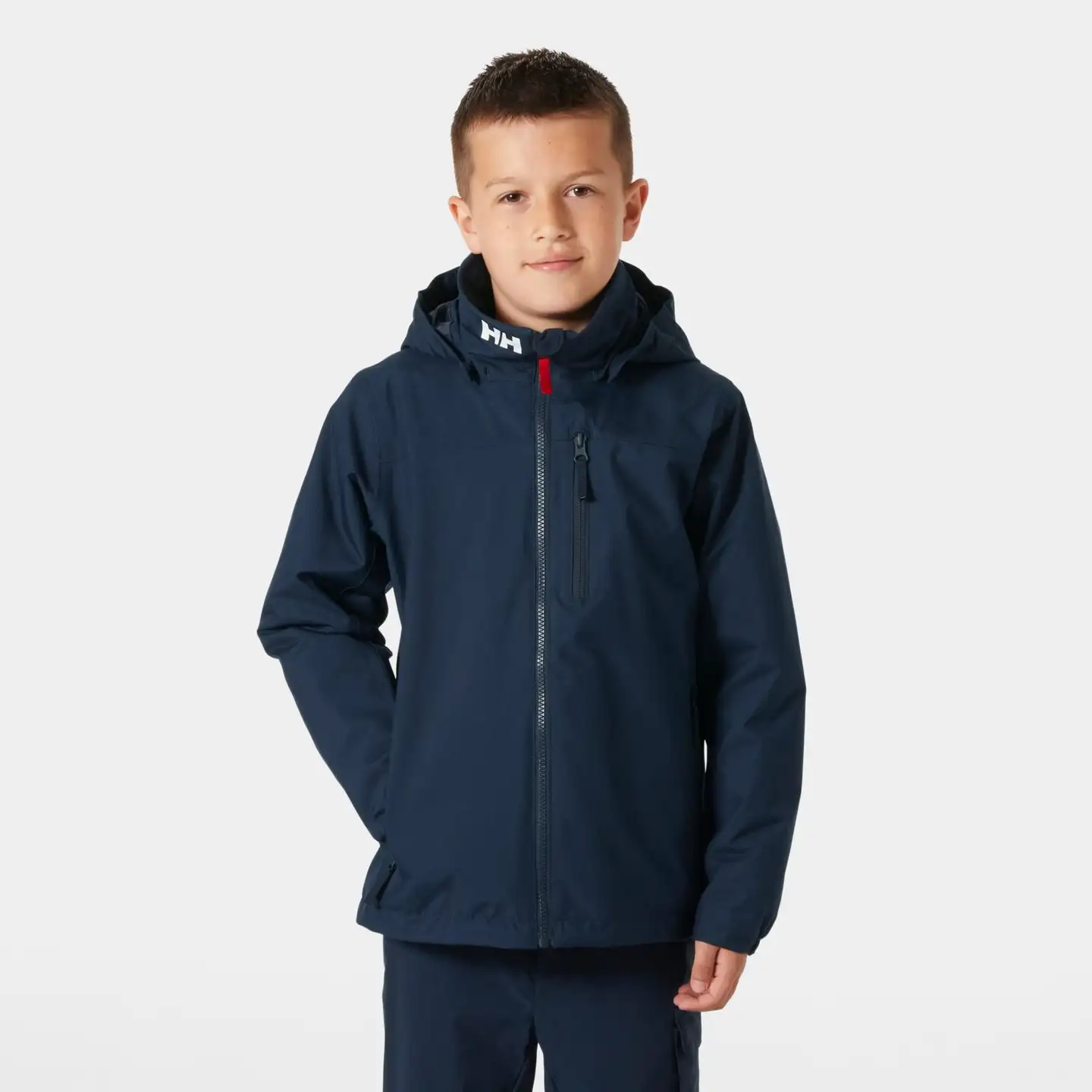 Helly Hansen nuorten välikausikuoritakki Crew Midlayer 2.0 41821 - Navy - 3