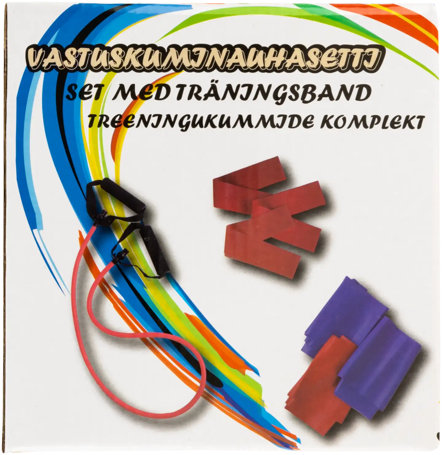 Vastuskuminauhasetti 7 osaa - 1