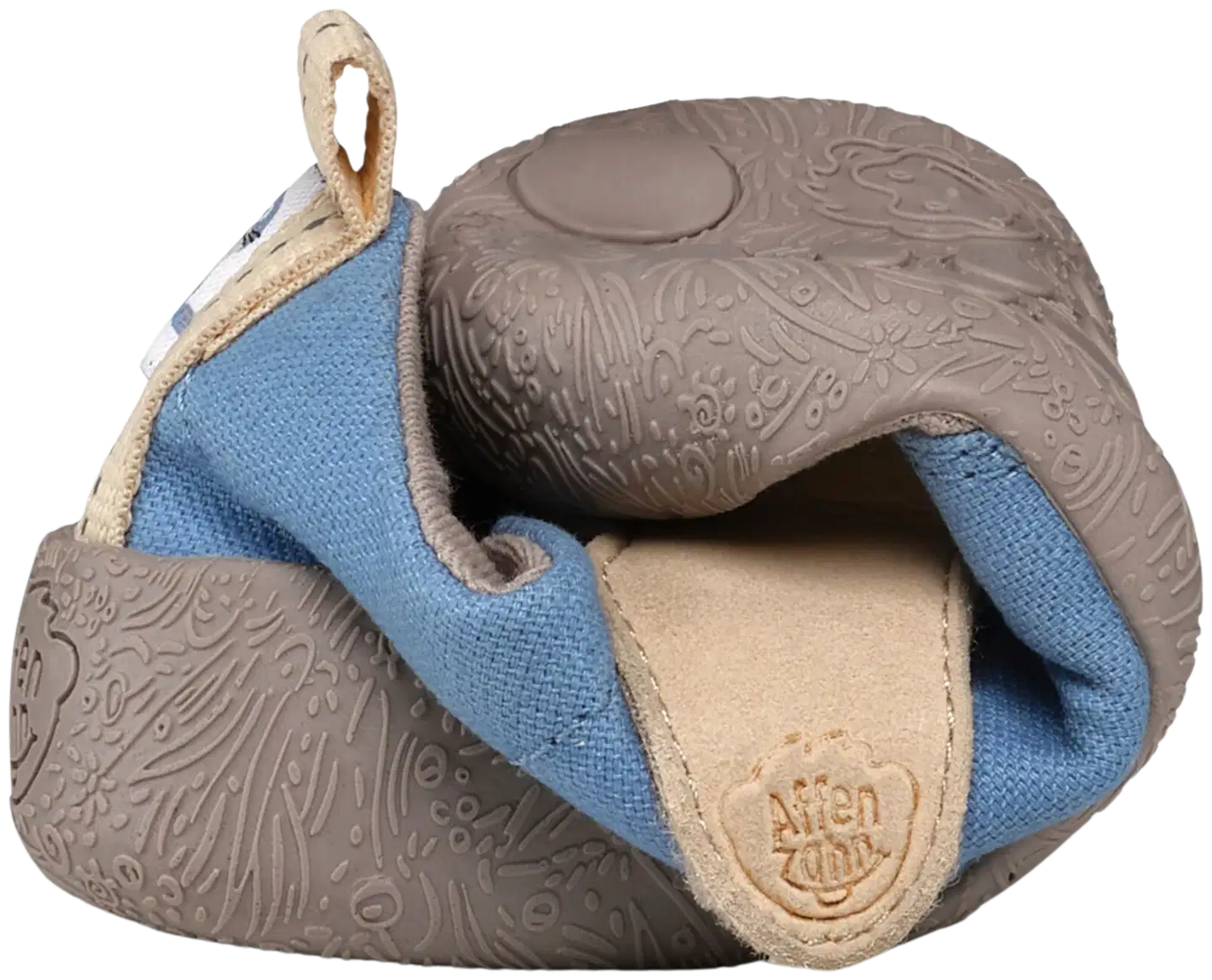 Affenzahn pienten lasten paljasjalkakenkä Prewalker Cotton Smally - Blue - 3