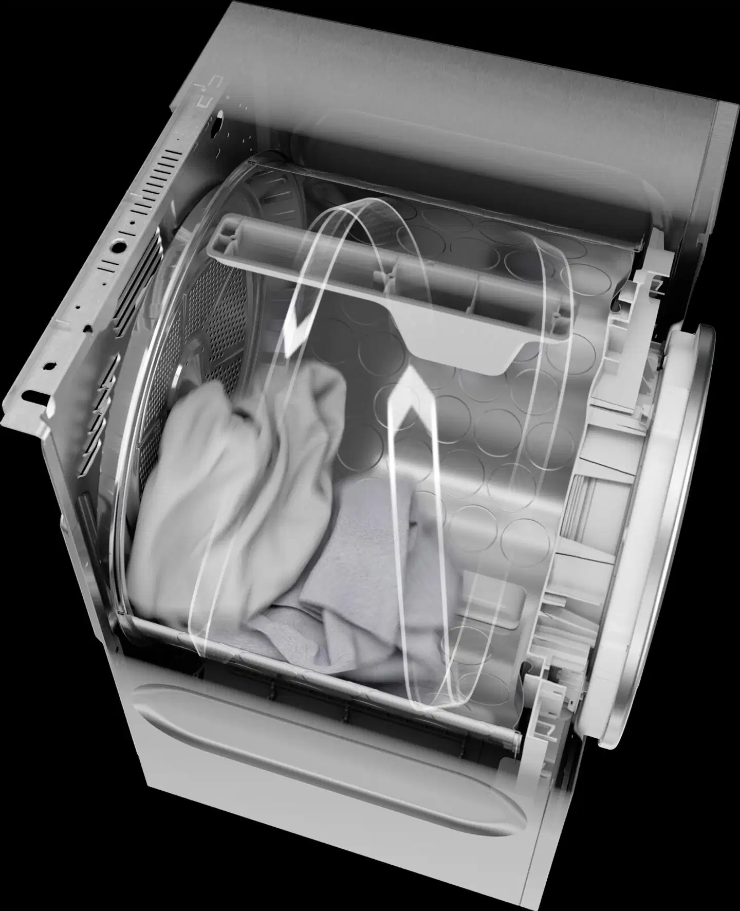 ASKO Professional kuivausrumpu TDC1772C.T, 7kg, titaani - 6