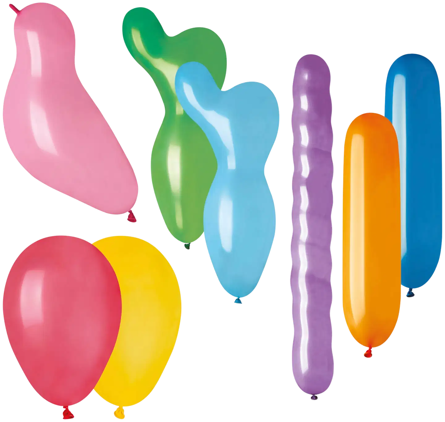 Muotoilmapallosekoitus 10 kpl/pss