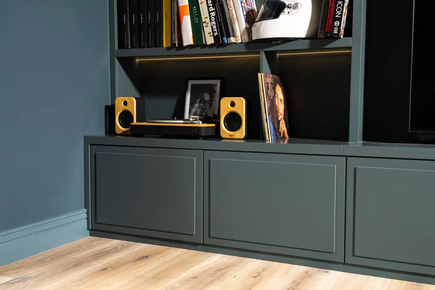House of Marley Bluetooth hyllykaiuttimet Get Together Duo, musta/puu - 9