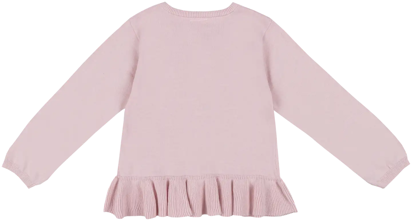 Ciraf lasten neuletakki frilla 25tc260232 - 13-2803tcx pale lilac - 2