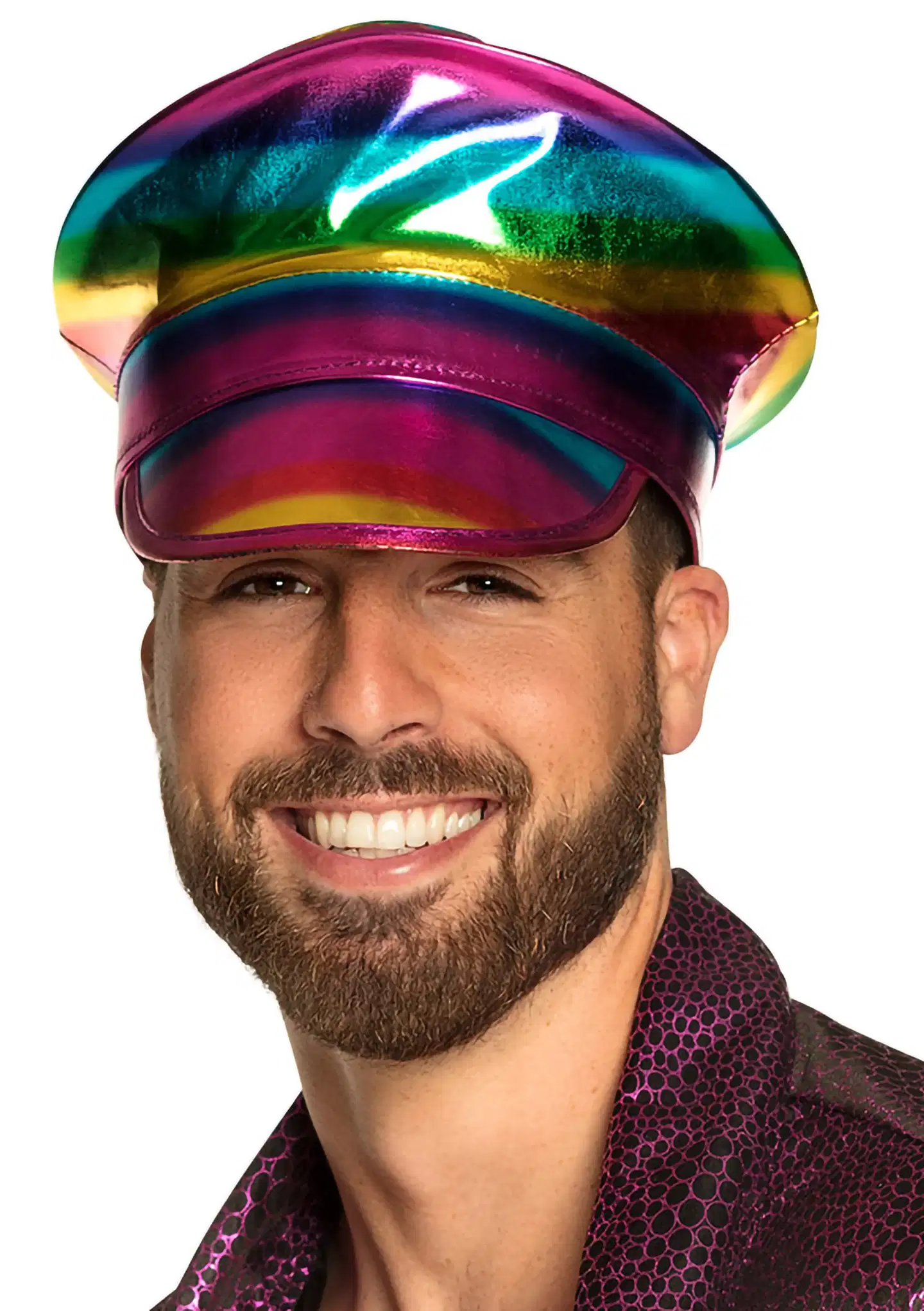 Kapteenin hattu sateenkaaren värit - 3