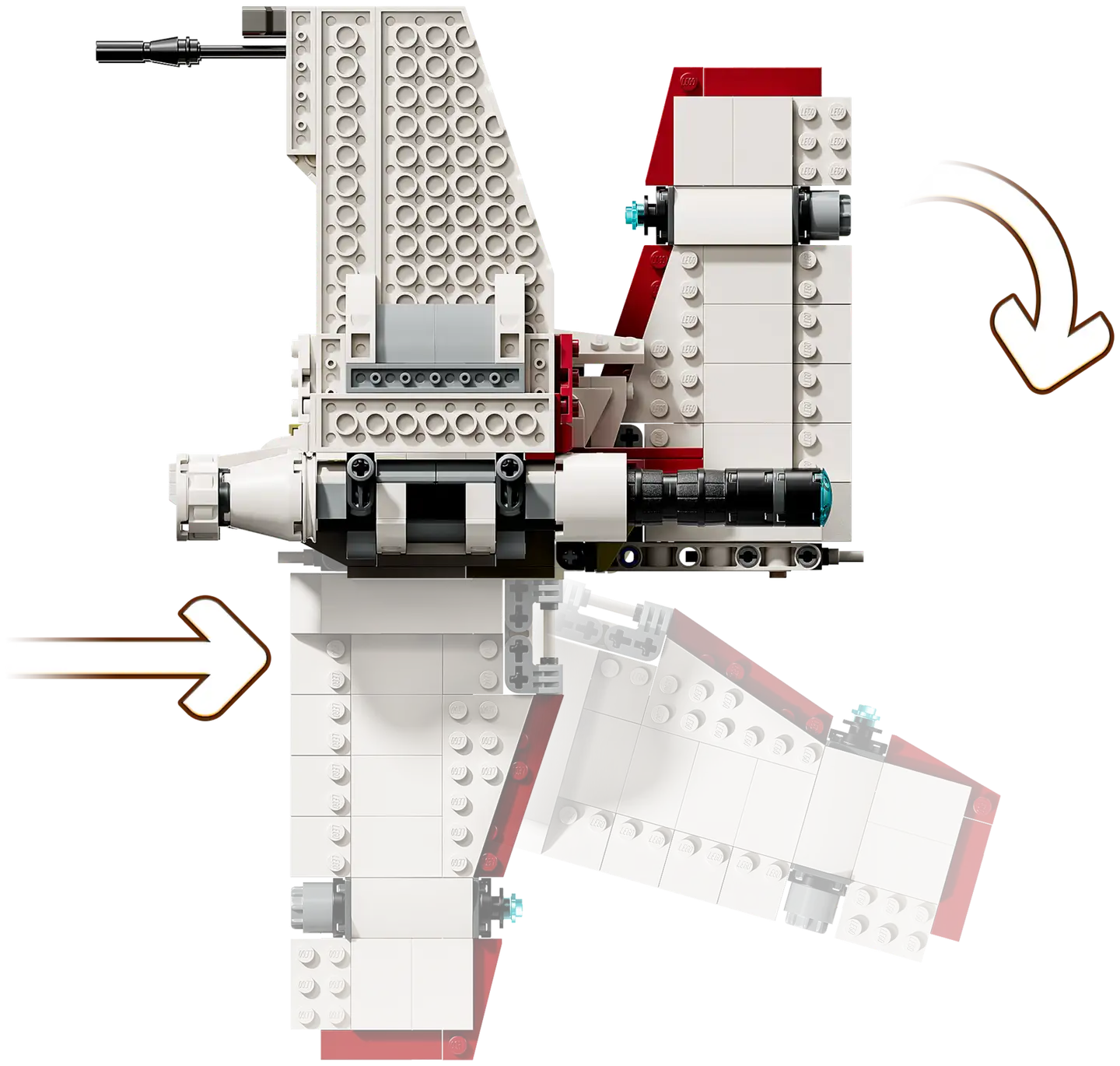 LEGO® Star Wars TM 75432 V-19 Torrent ‑tähtihävittäjä - 7