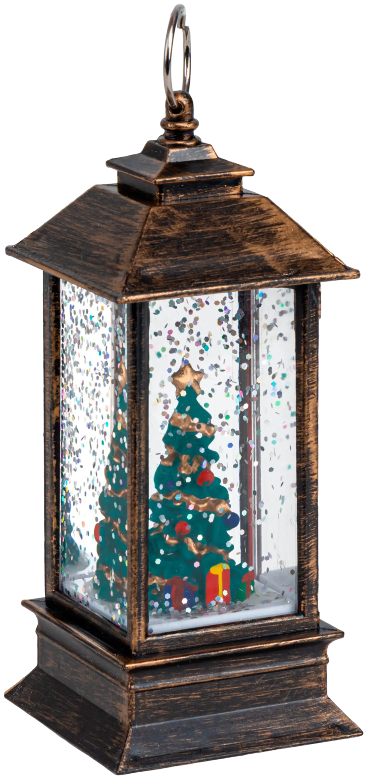 House pöytäkoriste Lumisadelyhty 12,5 cm LED - 2