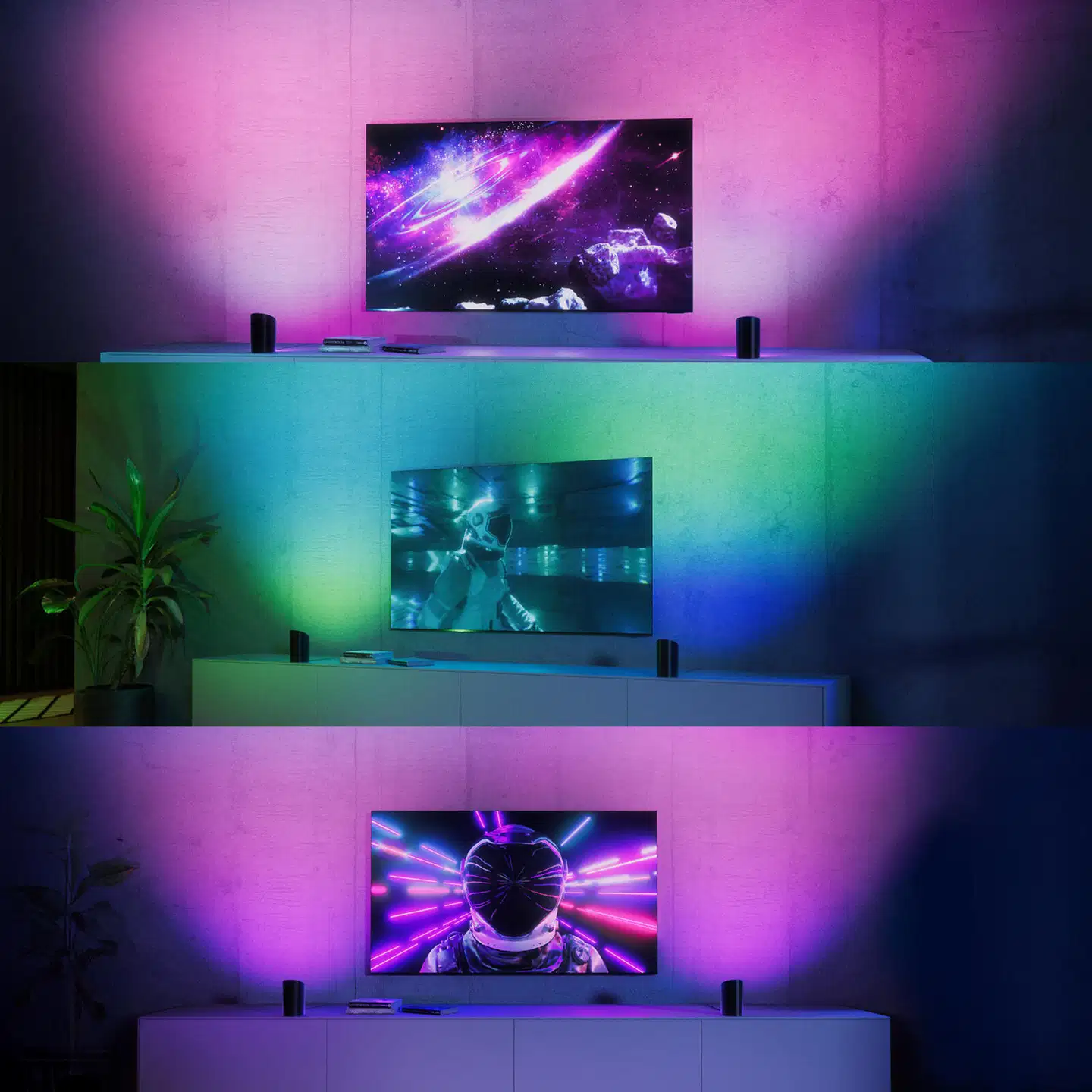 Philips Hue Play wall washer -valaisin 20W 2000-6500K 1035LM valkoinen 2 kappaletta - 6