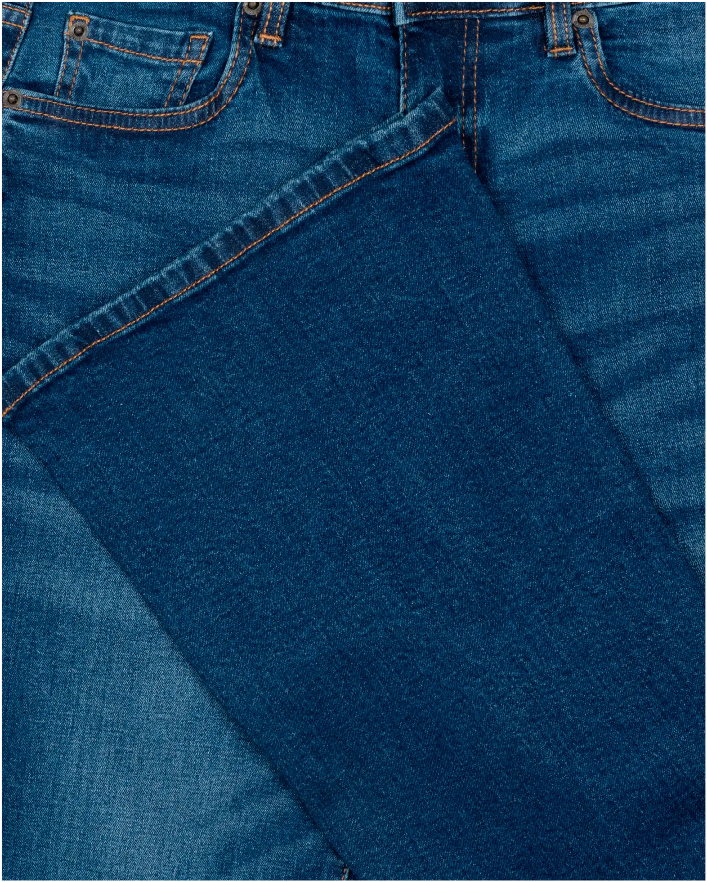 House naisten farkut Straight Flare - Mid blue - 5