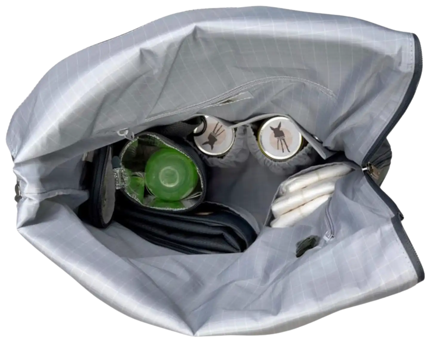 Lässig hoitoreppu Rolltop sininen - 4