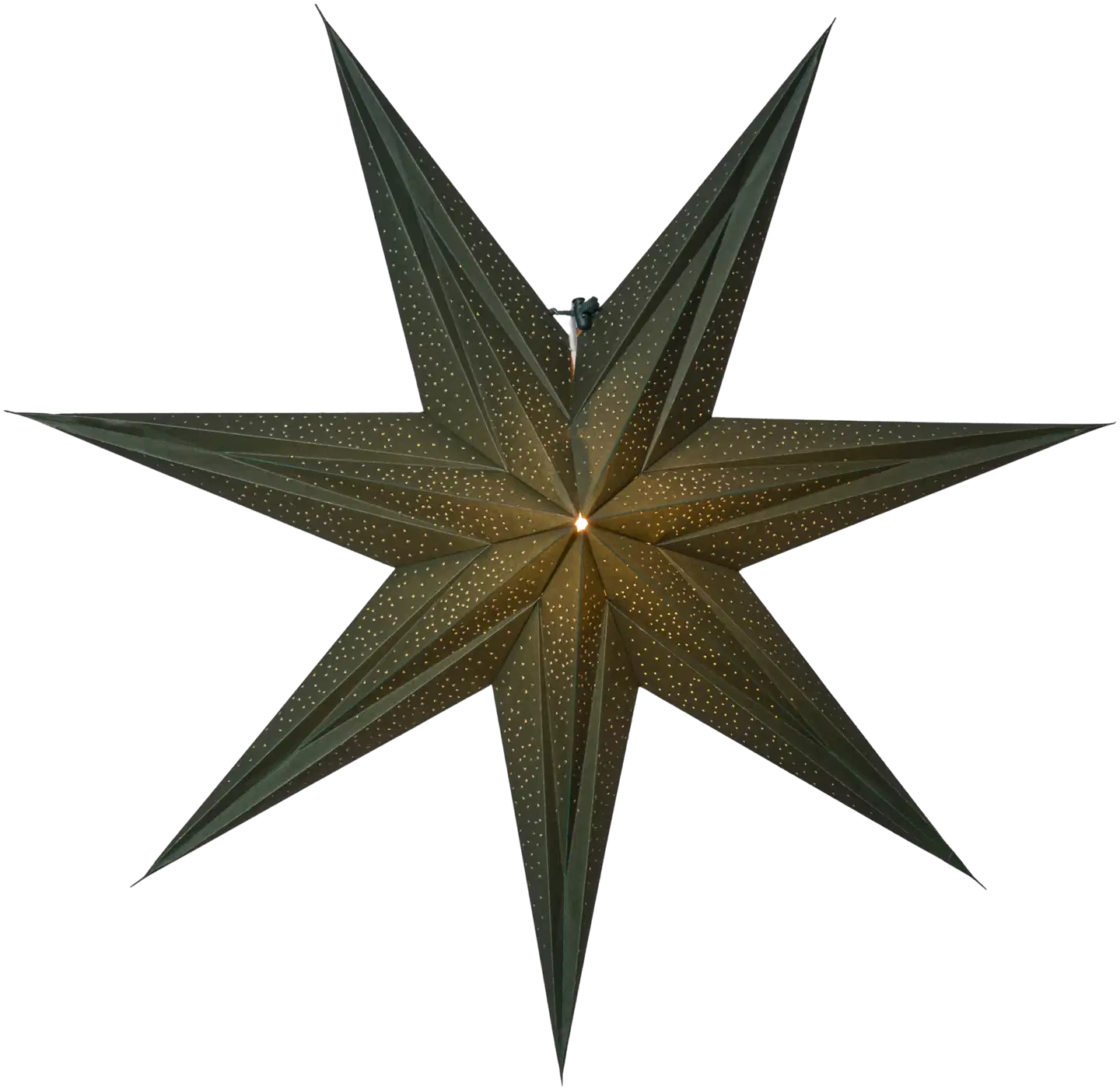 Star Trading paperitähti Holly 60 cm vihreä - 1