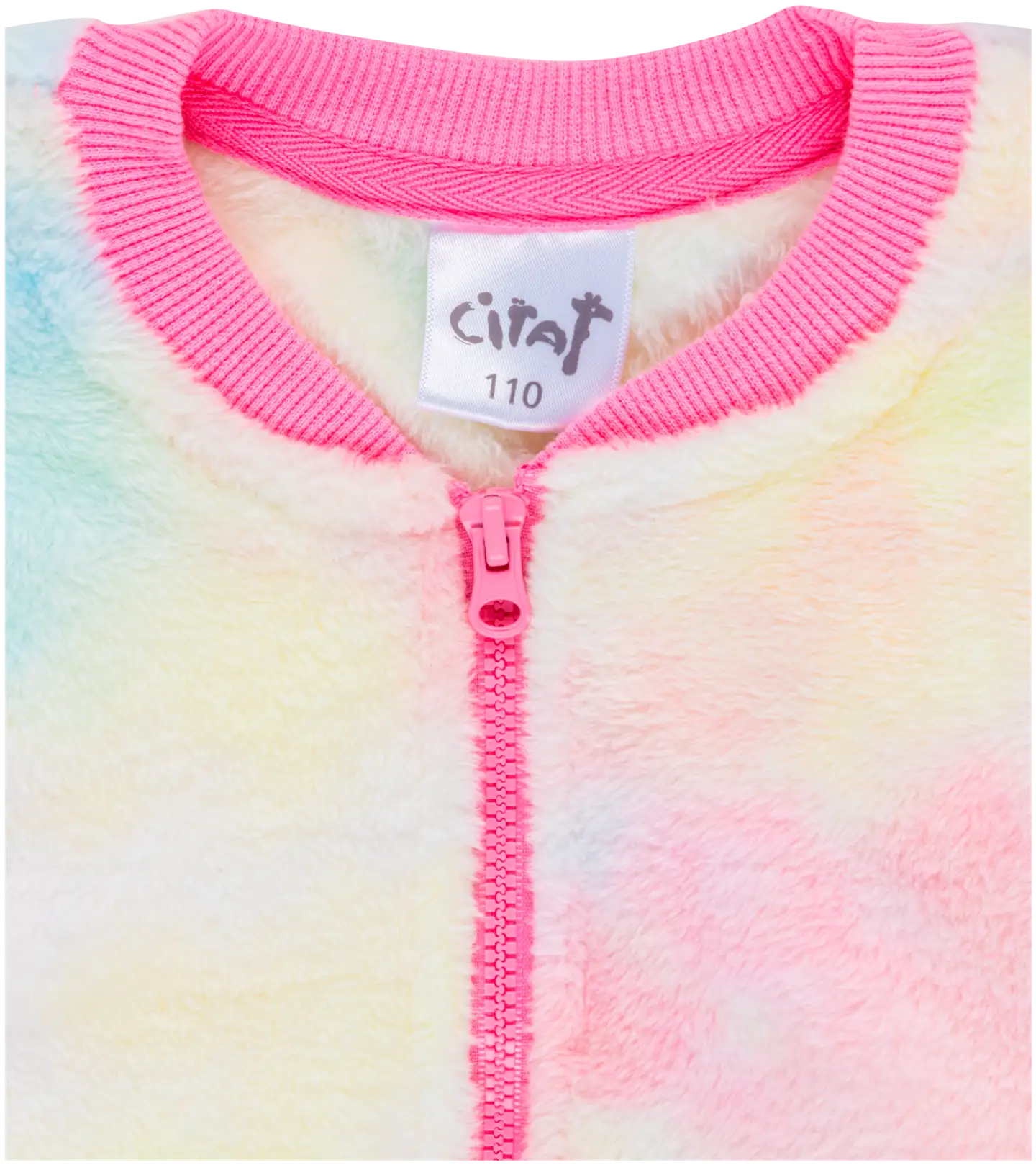 Ciraf lasten bombertakki fleece 25tc243306 - Rainbow aop - 3