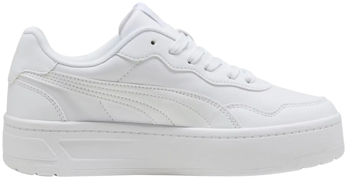 Puma naisten tennari Court Lally Skye - Puma White - 2
