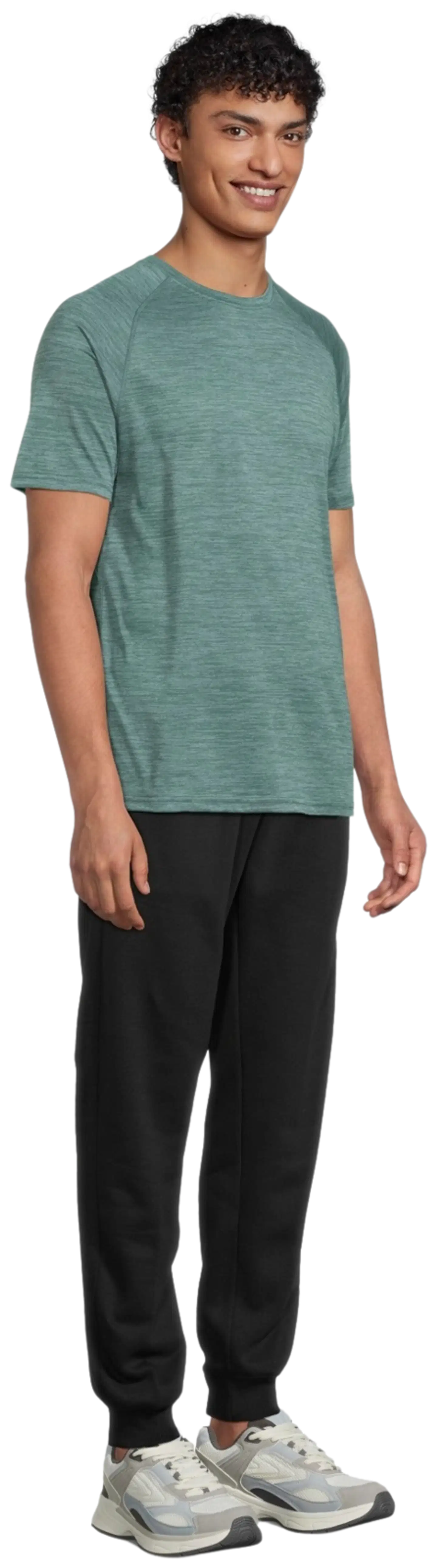 Cheetah miesten lyhythihainen treenipaita CMT3705 - Mallard green - 4