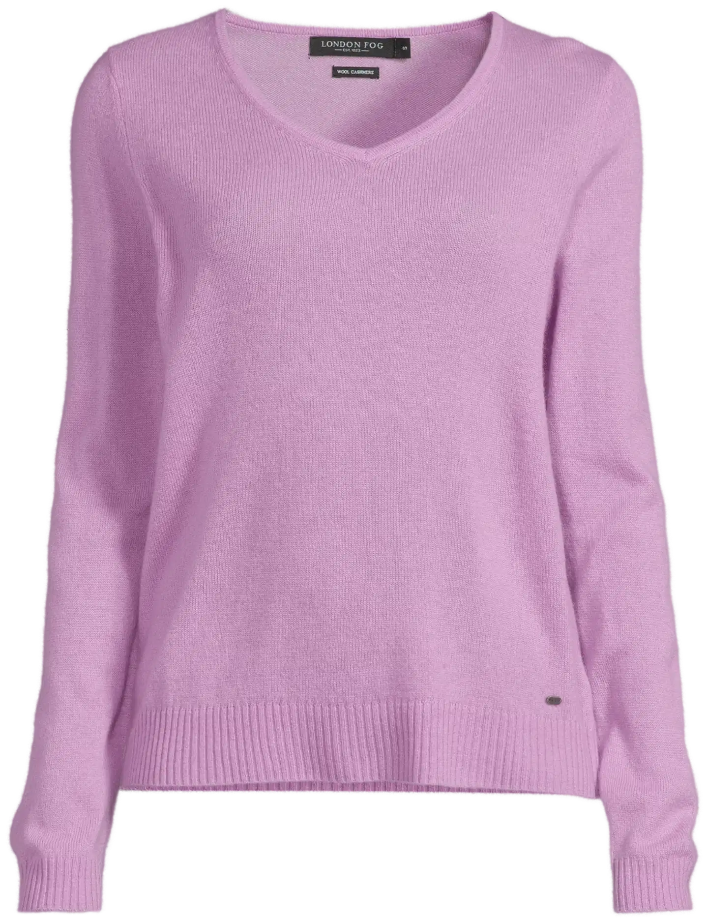 London Fog naisten kashmirsekoitteinen neule 213L265001 - lila - 2
