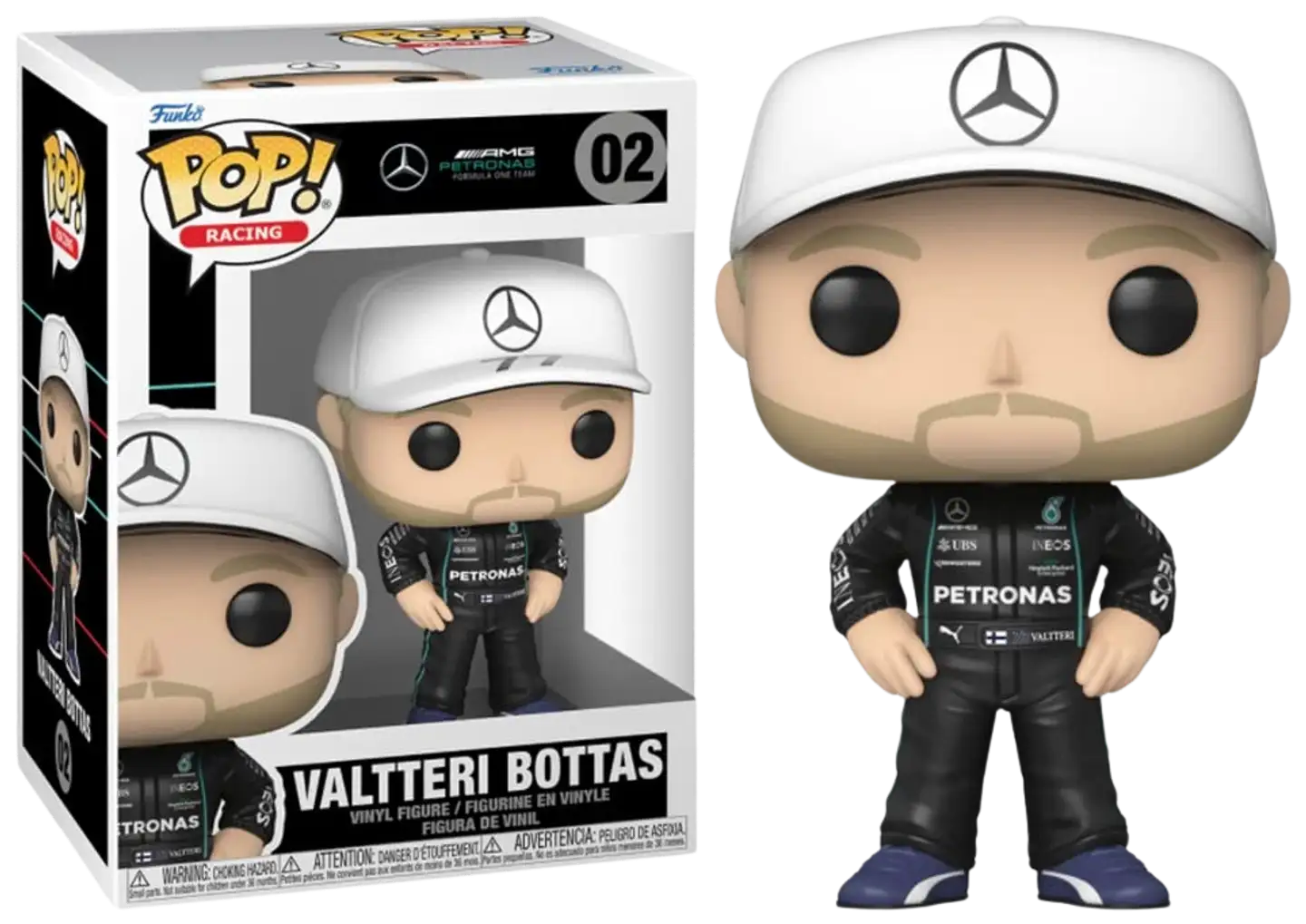 FUNKO POP! Vinyylihahmo: Formula One - Valtteri Bottas