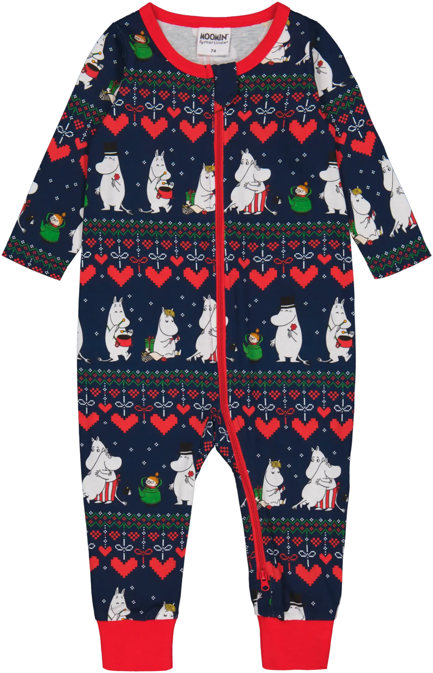 Moomin by Martinex pyjama Talvisydän 5900391 - tummansininen