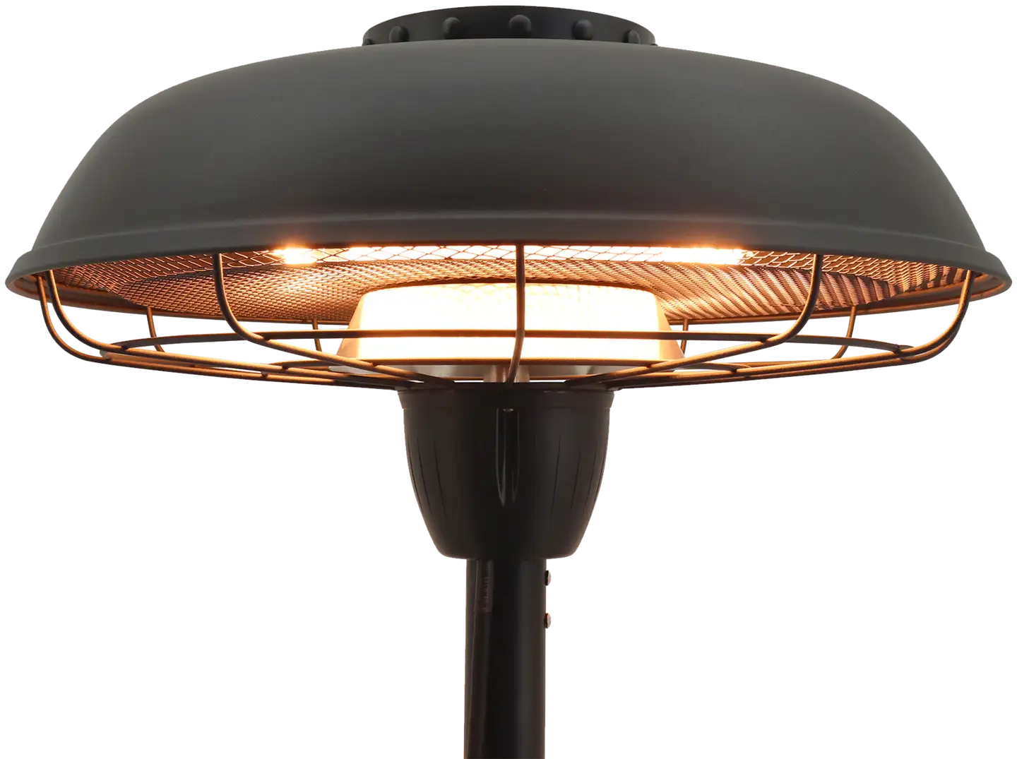 HORTUS Terassilämmitin 900/2100W lattiamalli, HA, musta - 4