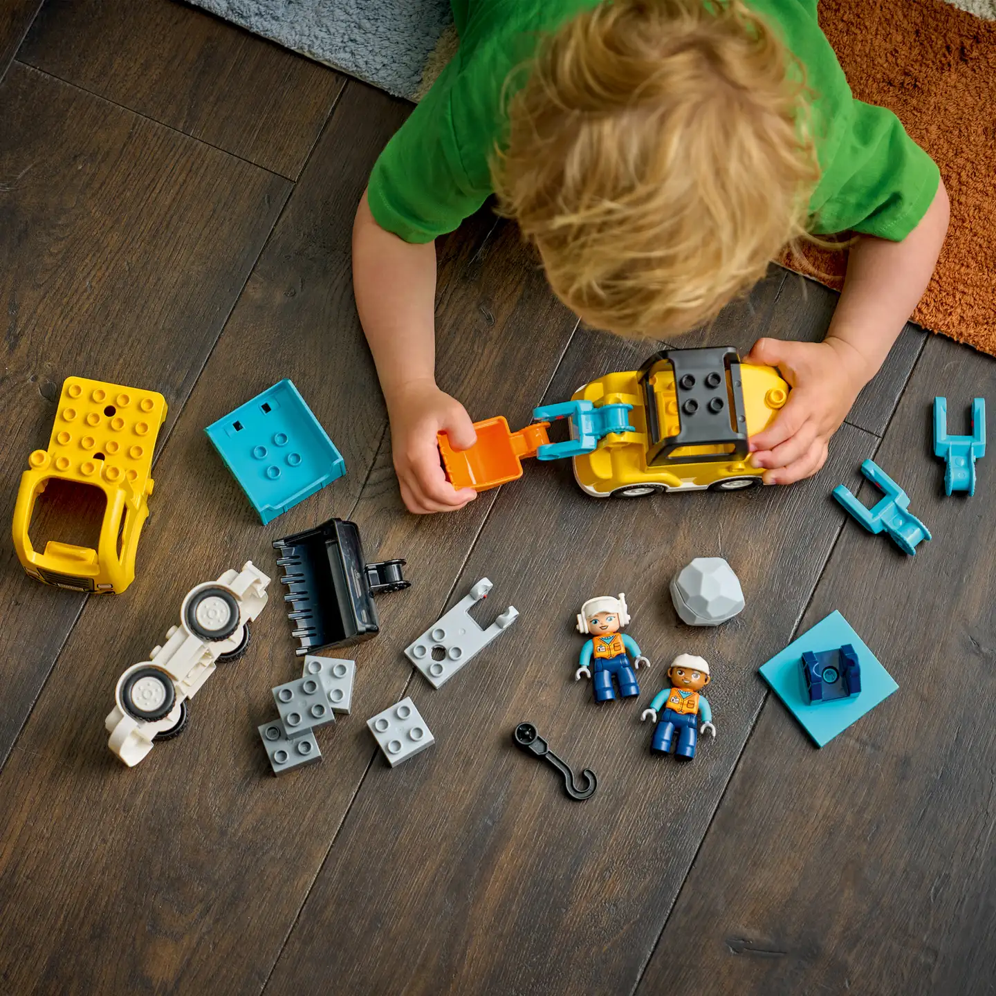 LEGO® DUPLO Town 10475 Työmaa-ajoneuvot 3in1 - 9