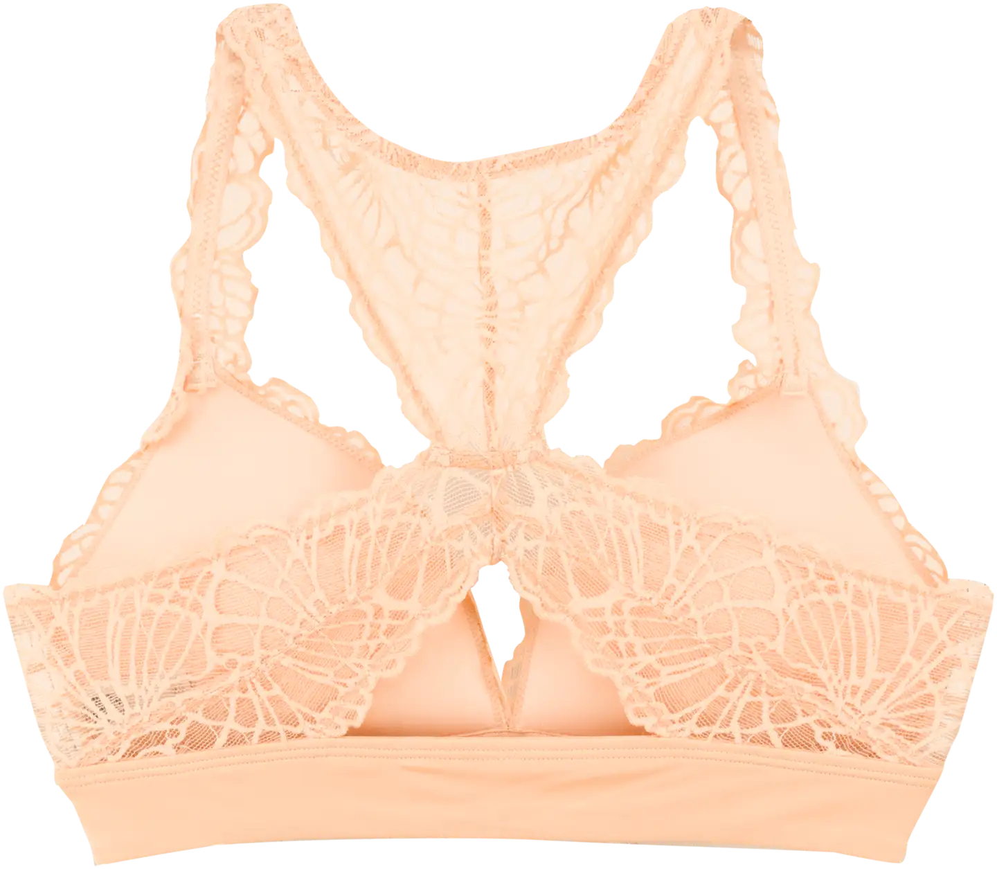 Actuelle naisten pitsibralette-liivit 211A332416 - Hazelnut - 2