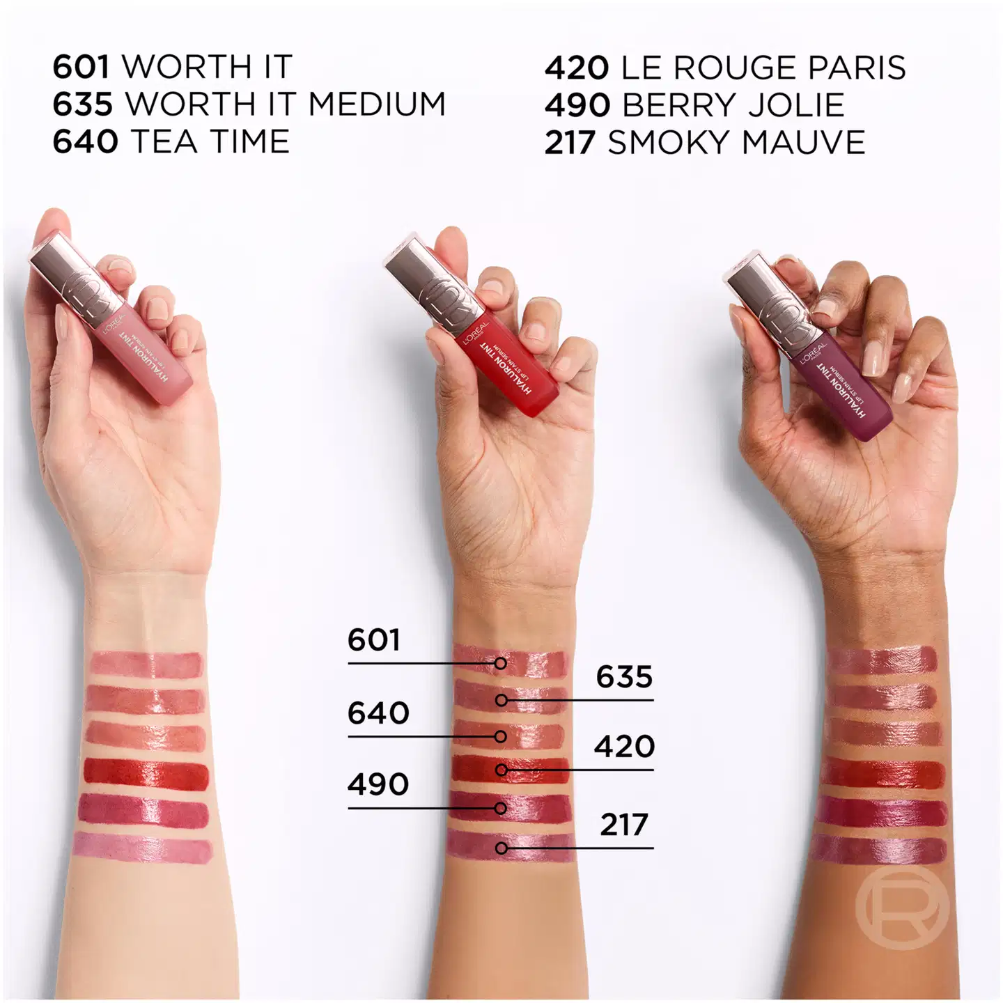 L'Oréal Paris Hyaluron Lip Stain Serum Worth it 5 ml - Smokey Mauve - 7