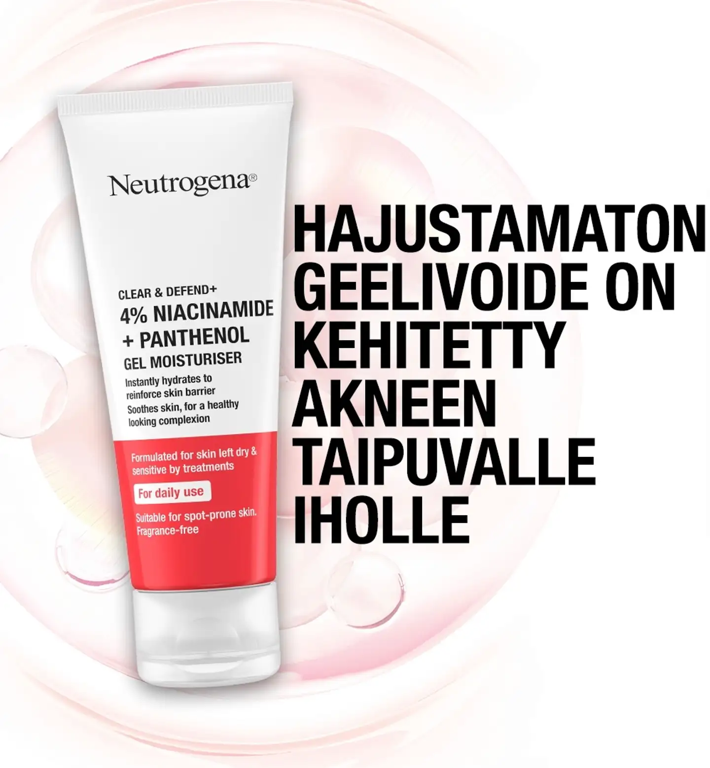 Neutrogena Clear & Defend+ Gel Moisturiser kosteusvoide 50 ml - 6