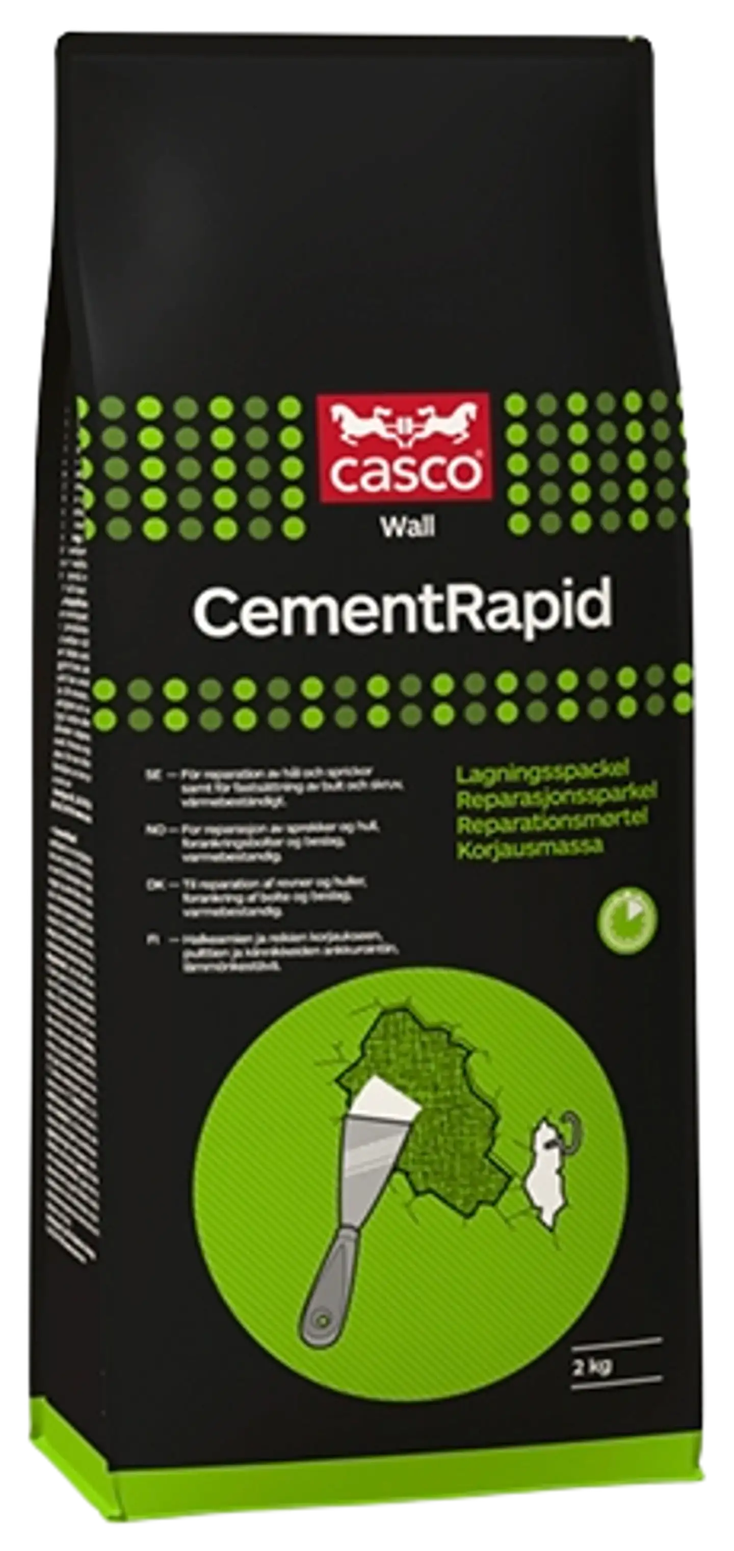 Casco täyttömassa CementRapid 2 kg