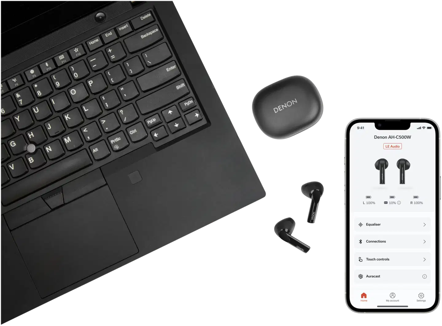 Denon nappikuulokkeet AH-C500W - 7