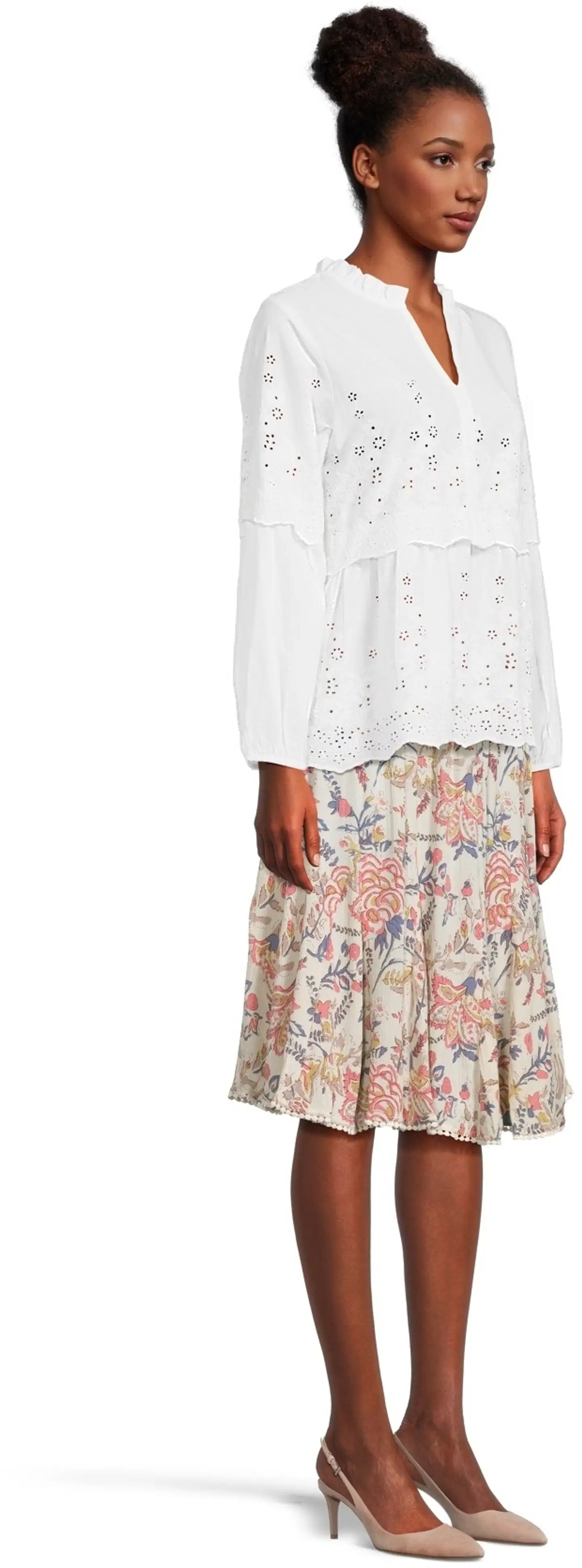 Margaux Riviera naisten pusero SDSL-SS26-02 - WHITE - 4