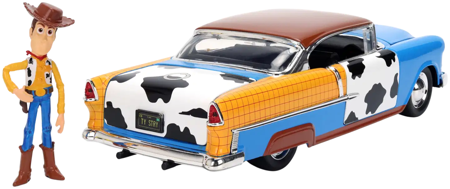 Jada Disney Toy Story Woody 1955 Chevrolet Bel Air, 19 cm, 1:24, die-cast - 14