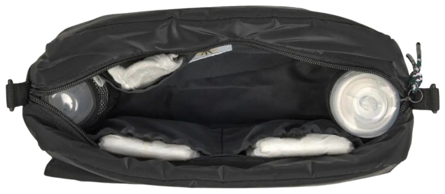 Lässig hoitolaukku Organizer 2-in-1 musta - 3