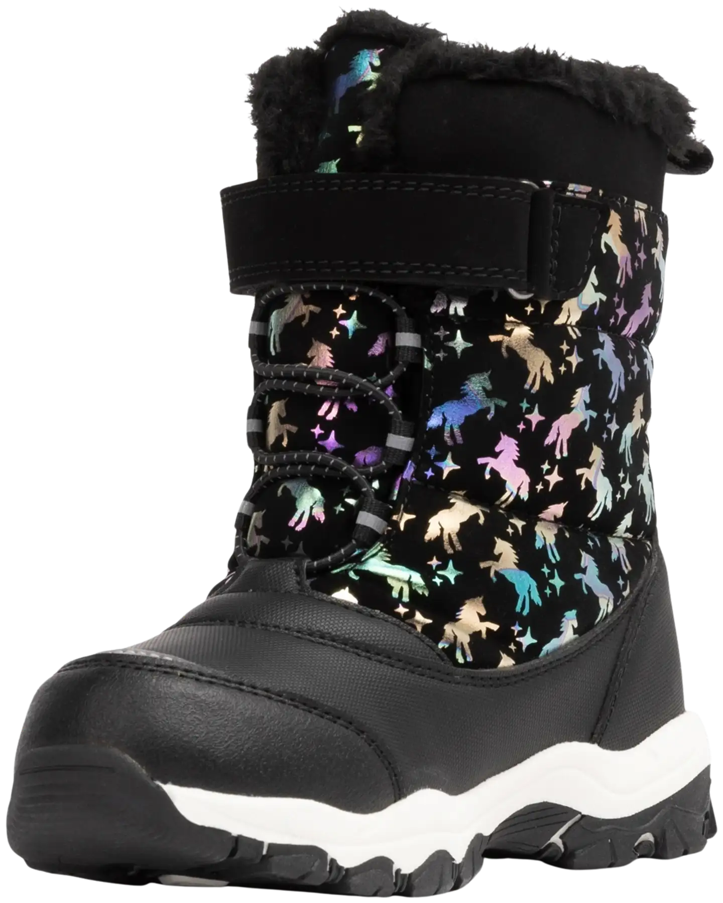 Lejon lasten vedenpitävät talvikengät Aiden WP Unicorn - black multicolored - 2